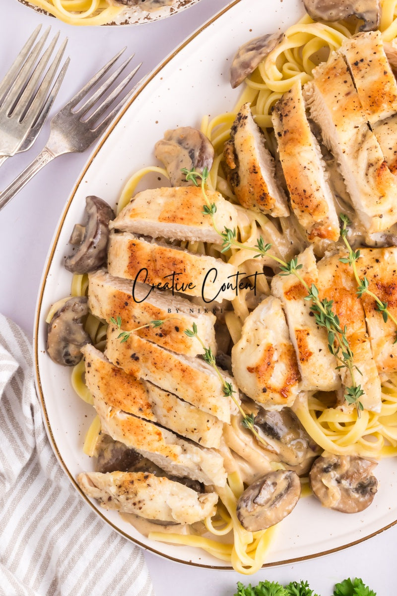 Chicken Marsala Fettuccine - Exclusive