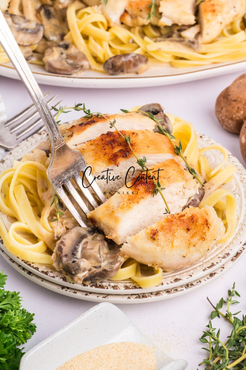 Chicken Marsala Fettuccine - Exclusive