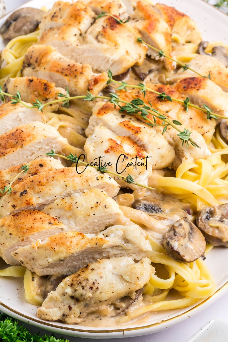 Chicken Marsala Fettuccine - Exclusive