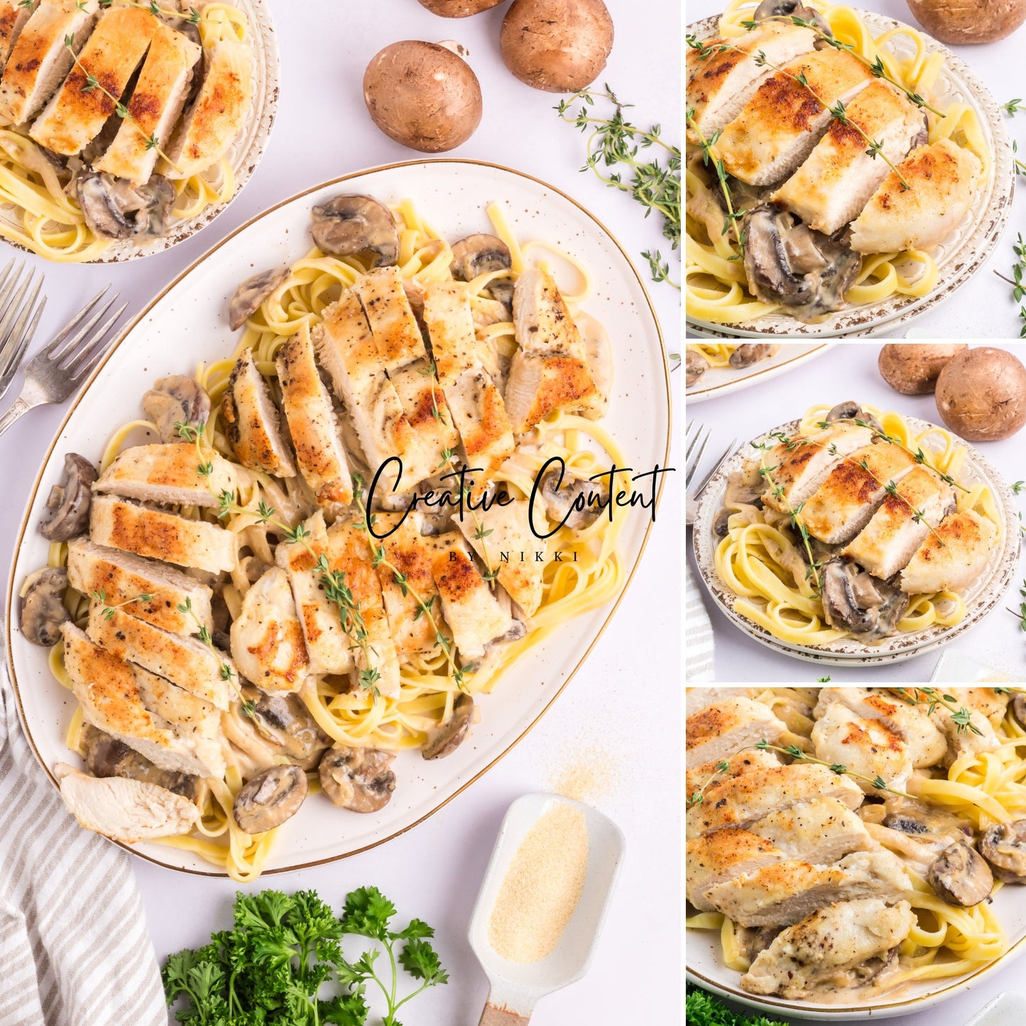 Chicken Marsala Fettuccine - Exclusive