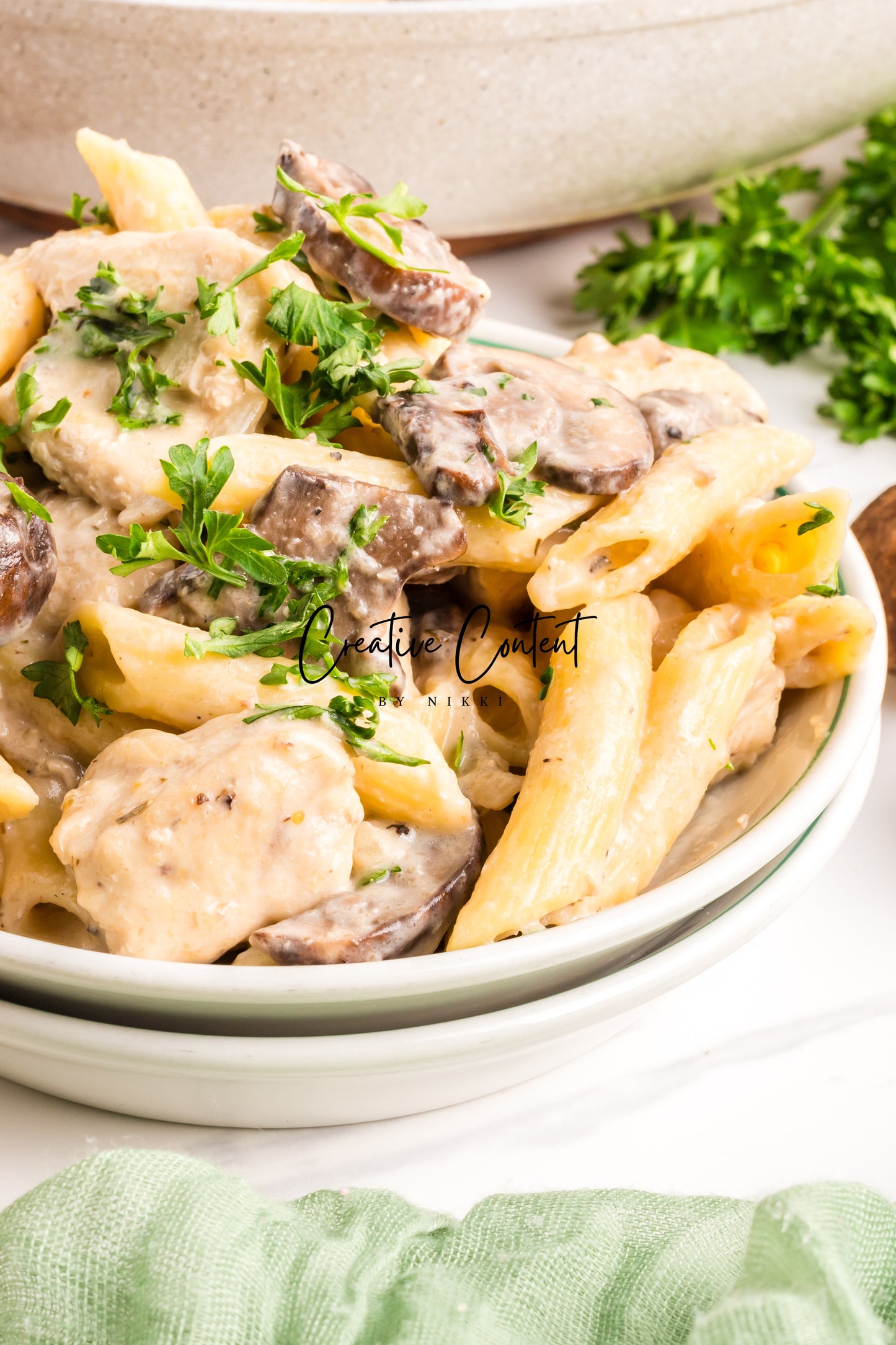 Chicken Mushroom Pasta- Exclusive