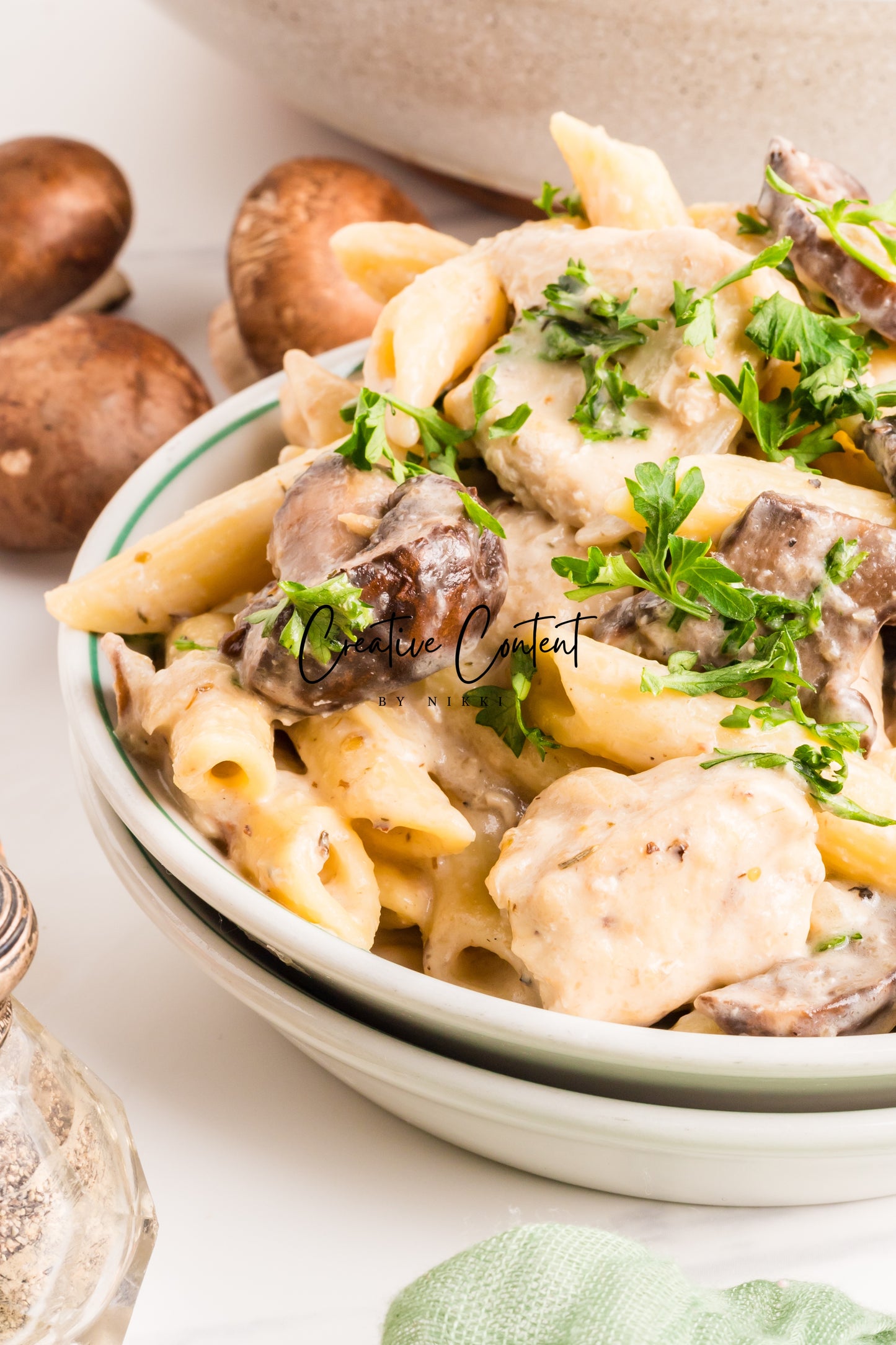 Chicken Mushroom Pasta- Exclusive