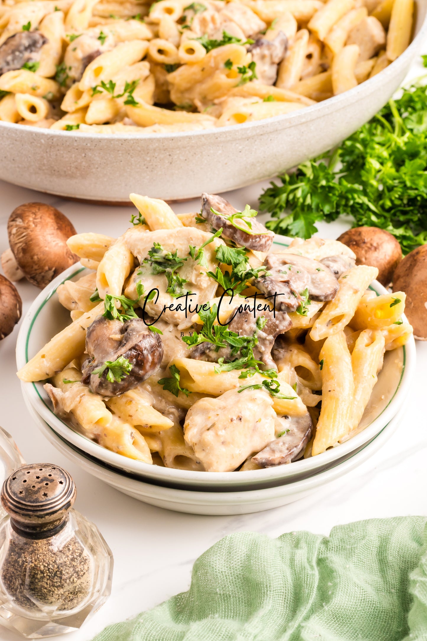 Chicken Mushroom Pasta- Exclusive