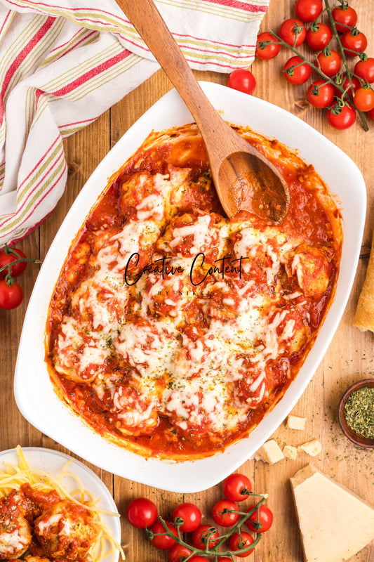 Chicken Parmesan Meatballs - Exclusive