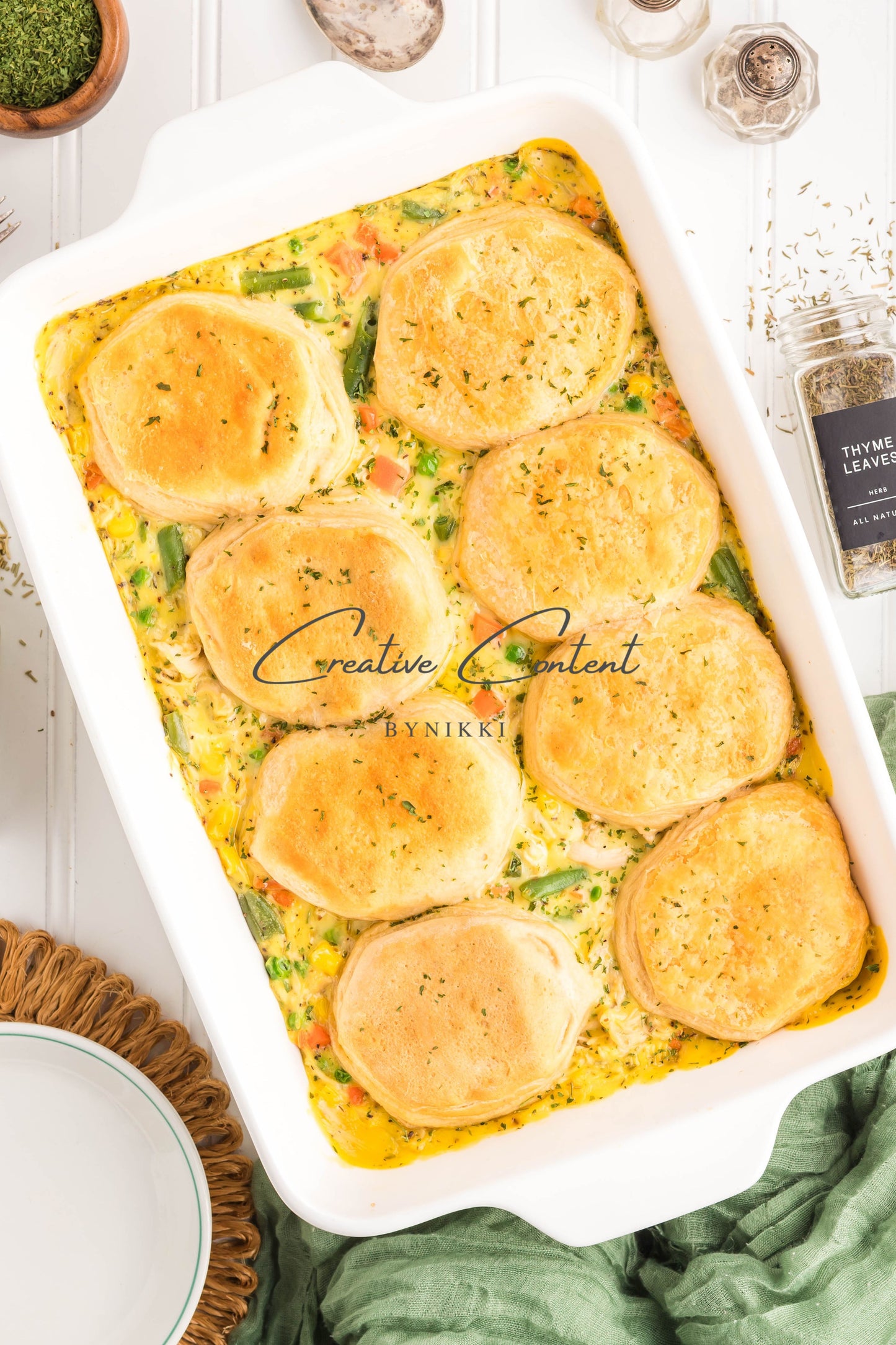Chicken Pot Pie Casserole -  Exclusive