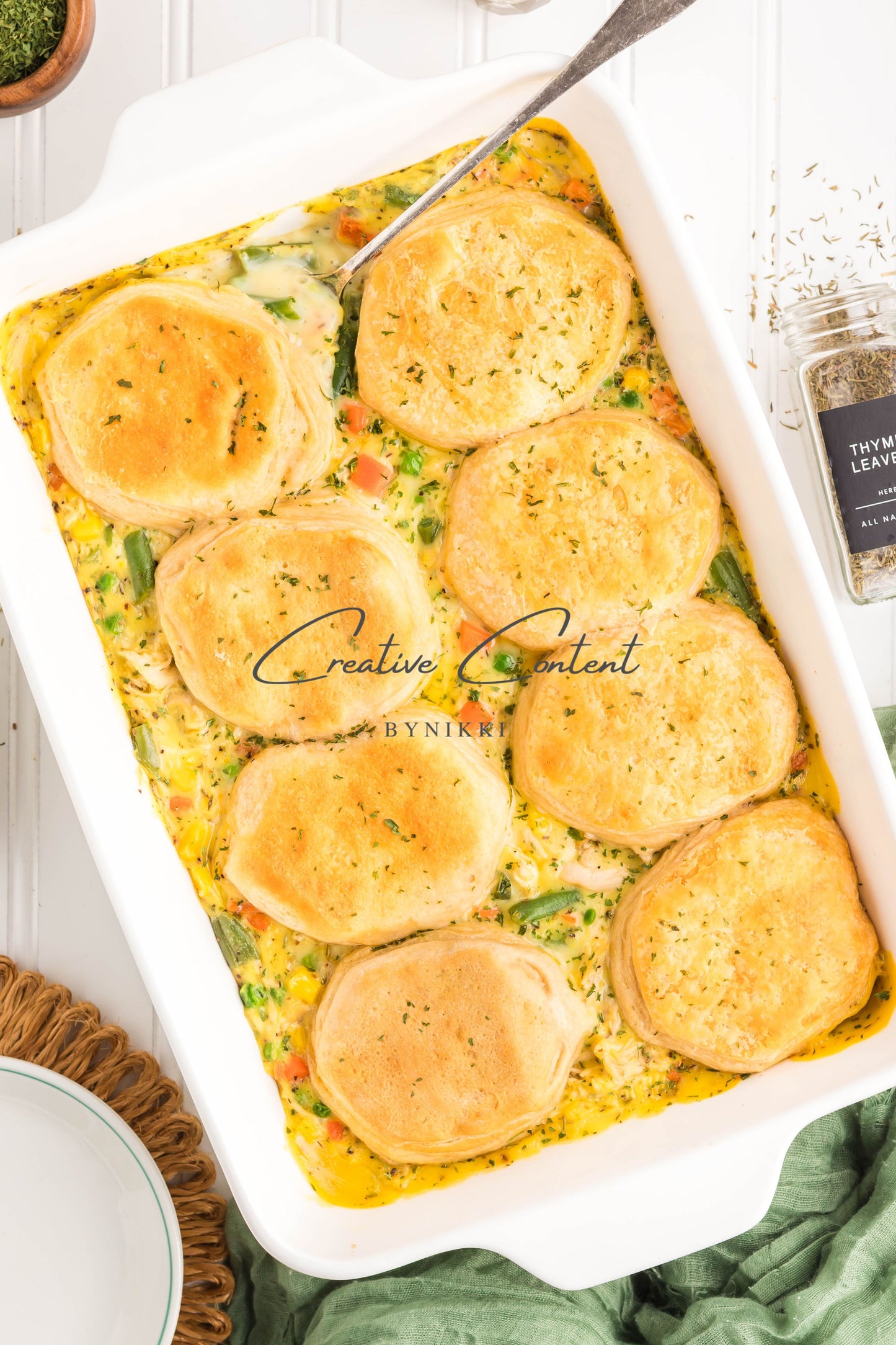 Chicken Pot Pie Casserole -  Exclusive