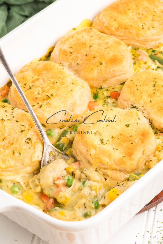 Chicken Pot Pie Casserole -  Exclusive
