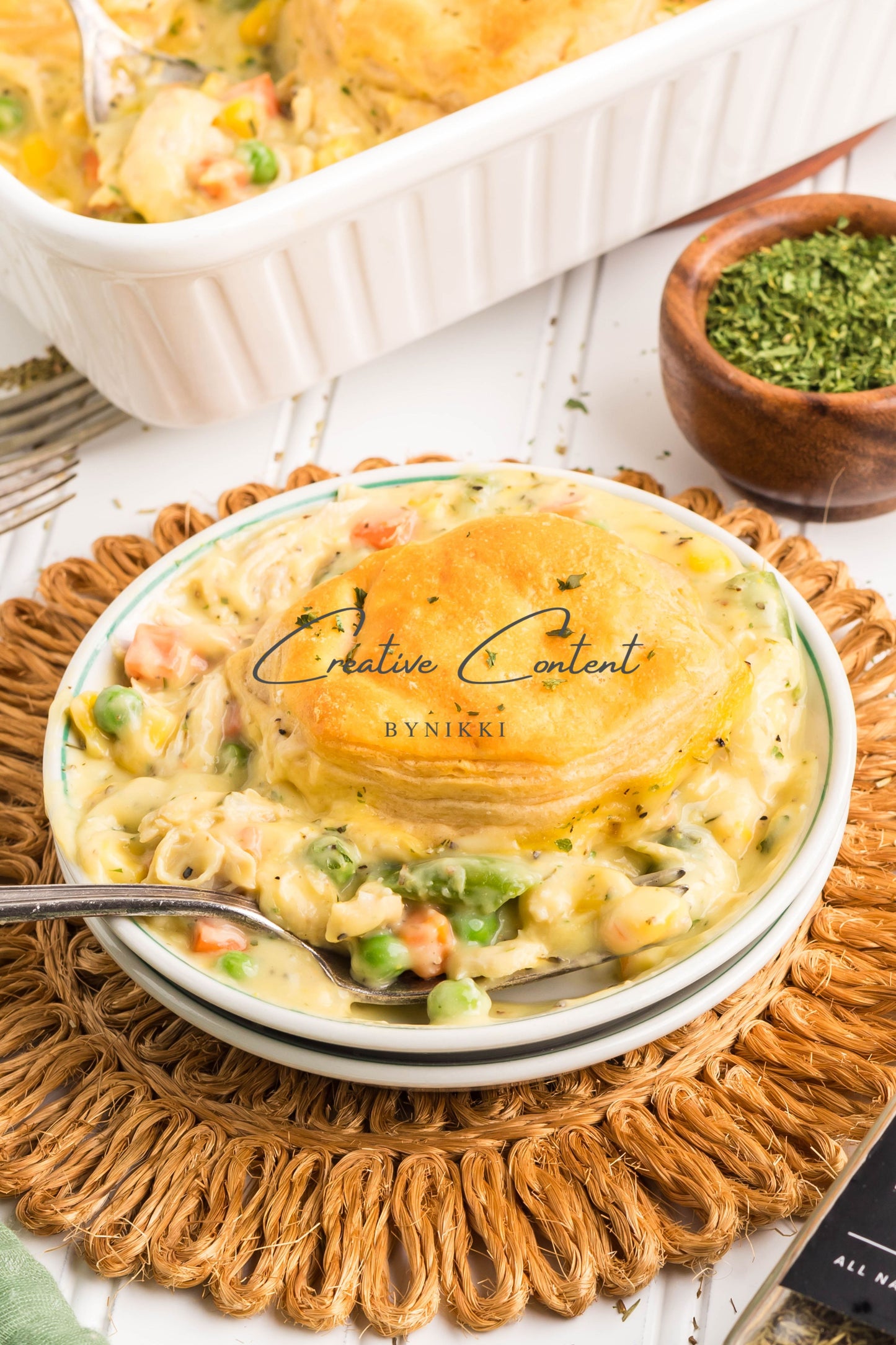 Chicken Pot Pie Casserole -  Exclusive