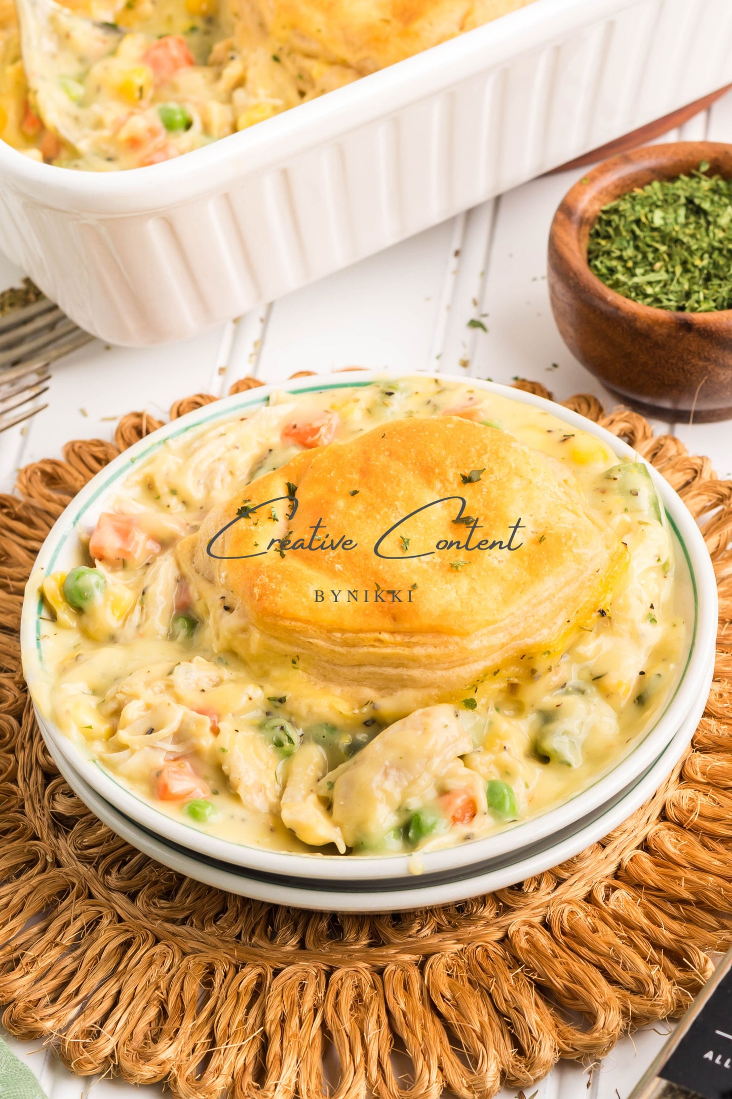 Chicken Pot Pie Casserole -  Exclusive