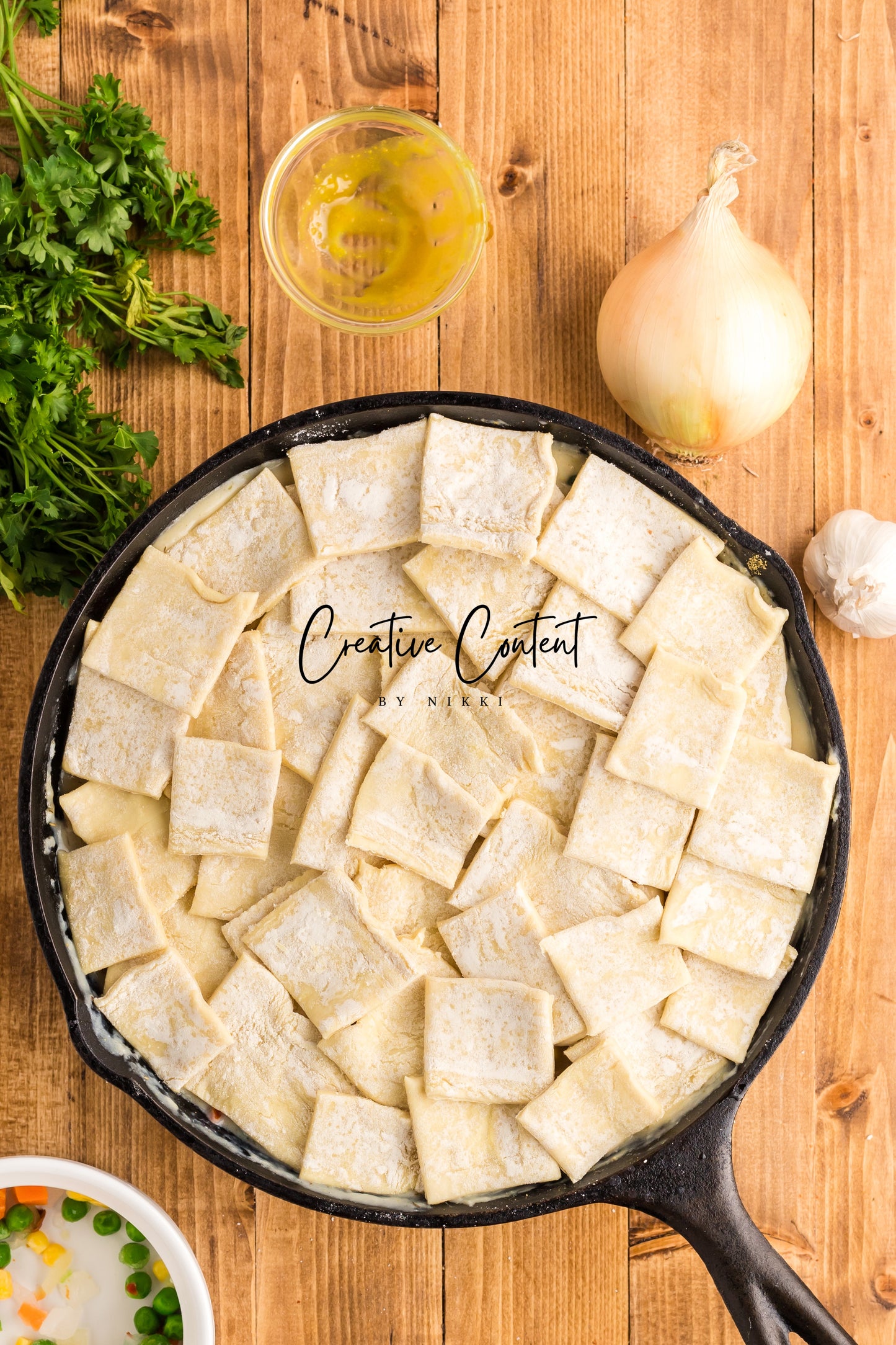 Chicken Pot Pie and Puff Pastry - Exclusive