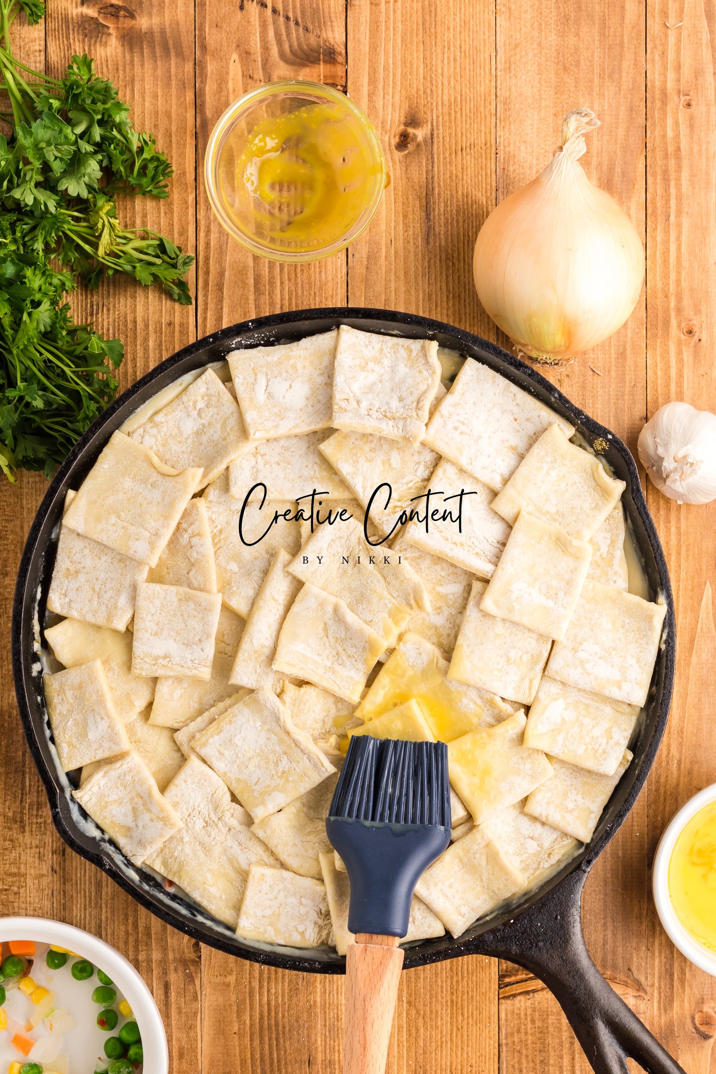 Chicken Pot Pie and Puff Pastry - Exclusive