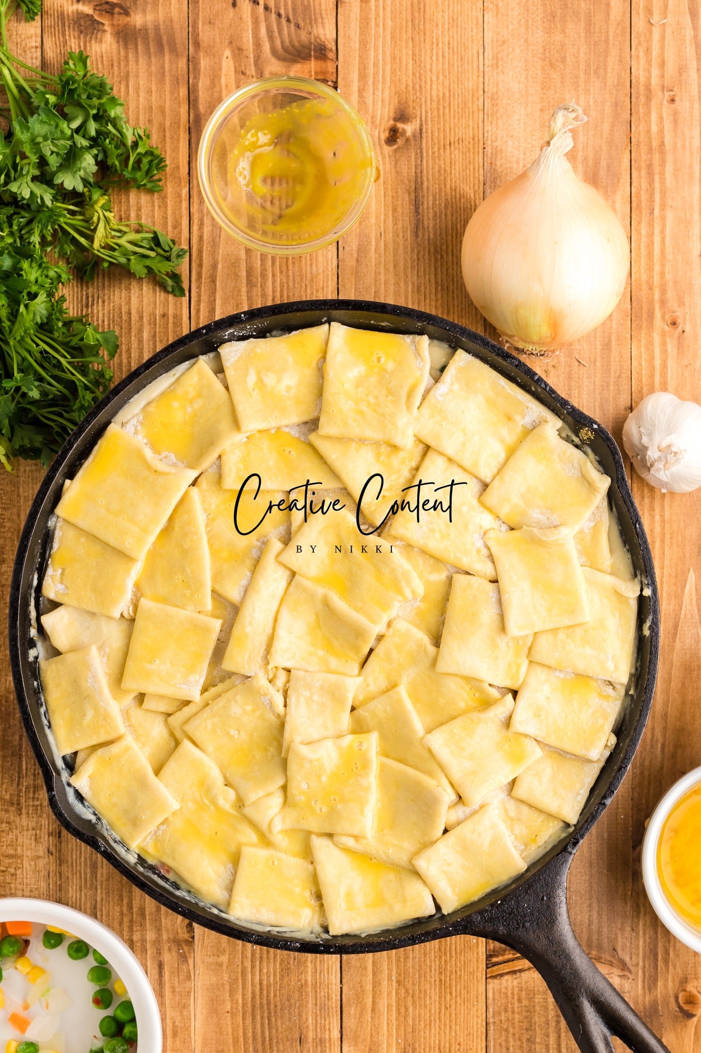 Chicken Pot Pie and Puff Pastry - Exclusive