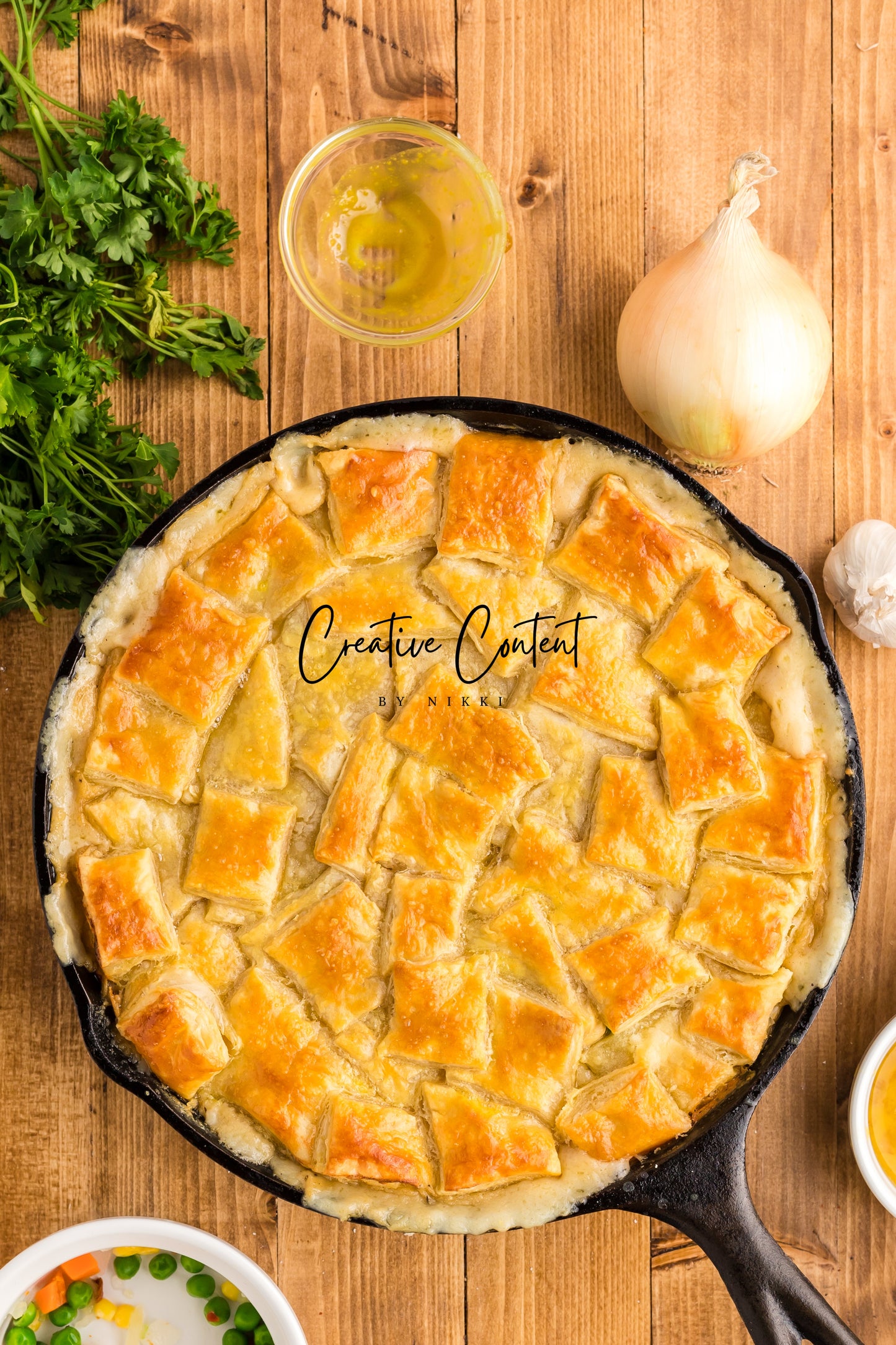 Chicken Pot Pie and Puff Pastry - Exclusive