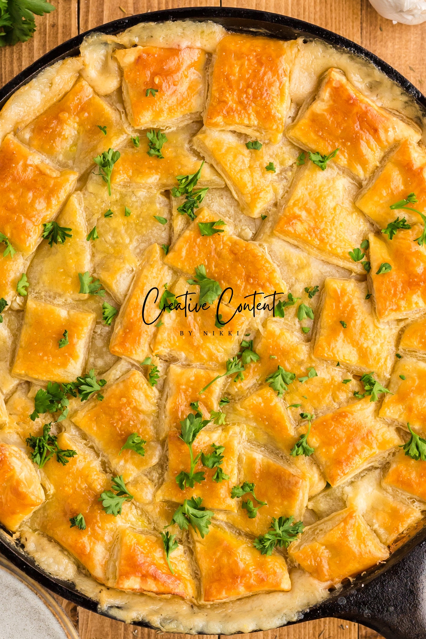 Chicken Pot Pie and Puff Pastry - Exclusive