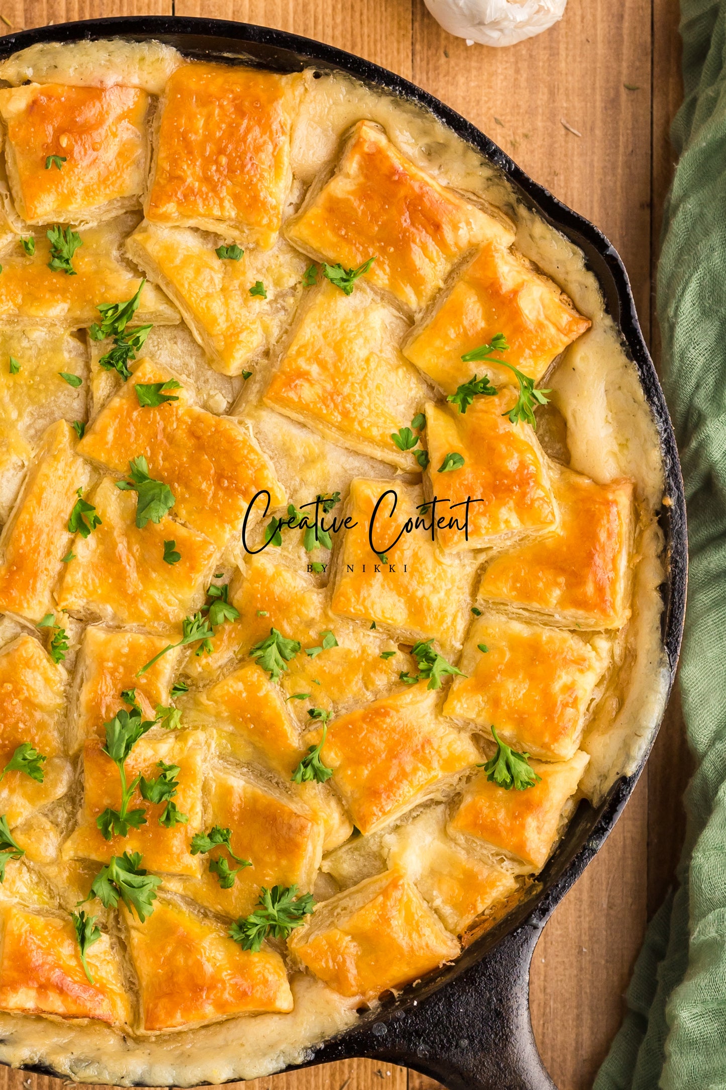 Chicken Pot Pie and Puff Pastry - Exclusive