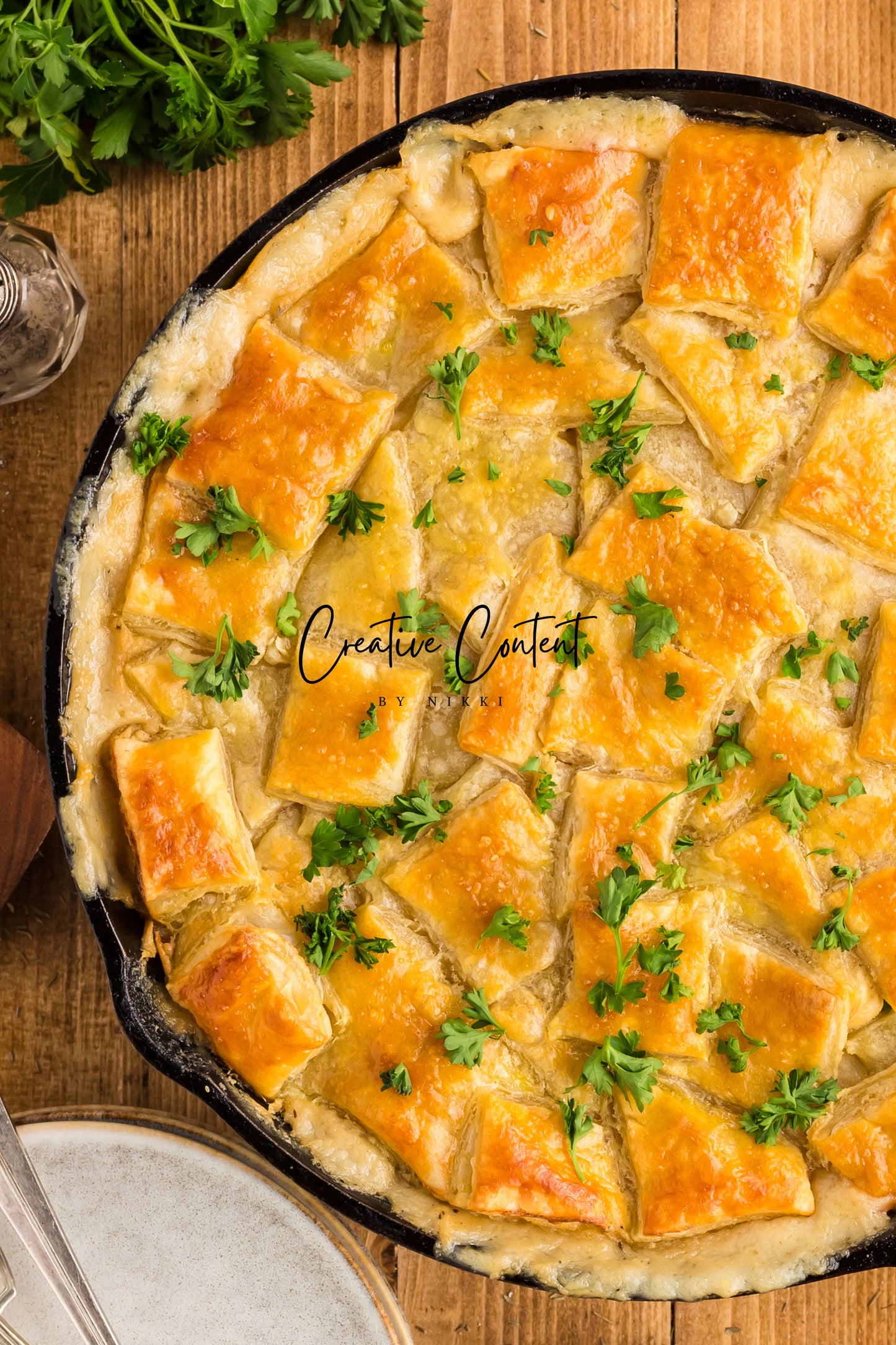 Chicken Pot Pie and Puff Pastry - Exclusive
