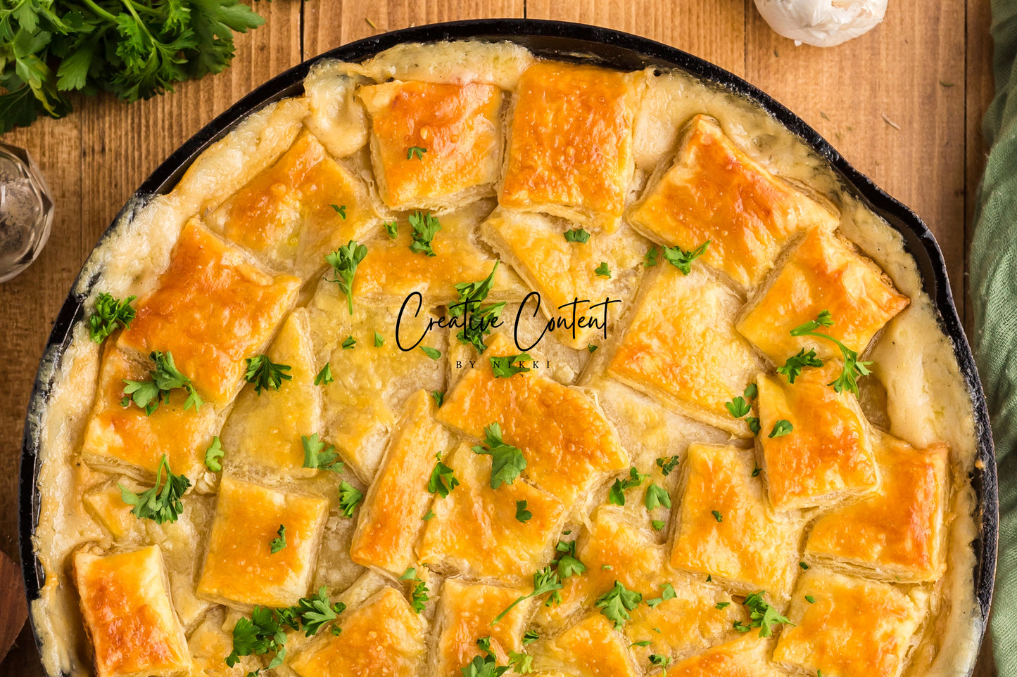 Chicken Pot Pie and Puff Pastry - Exclusive