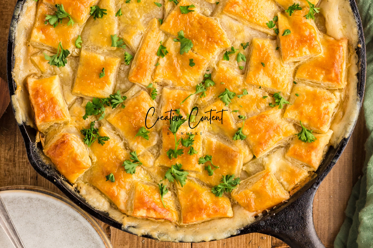 Chicken Pot Pie and Puff Pastry - Exclusive