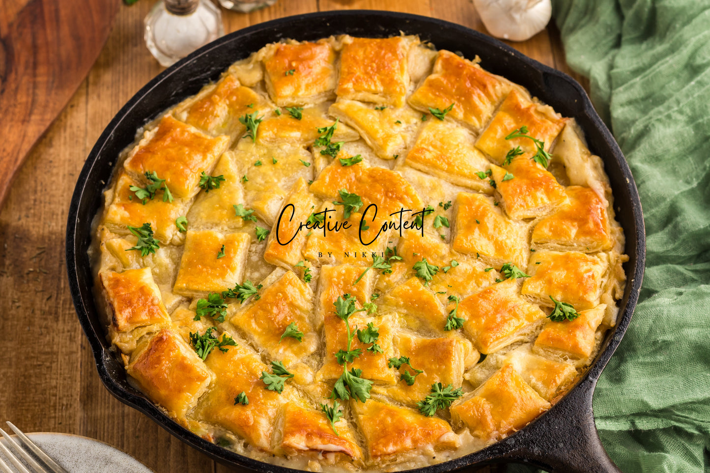 Chicken Pot Pie and Puff Pastry - Exclusive