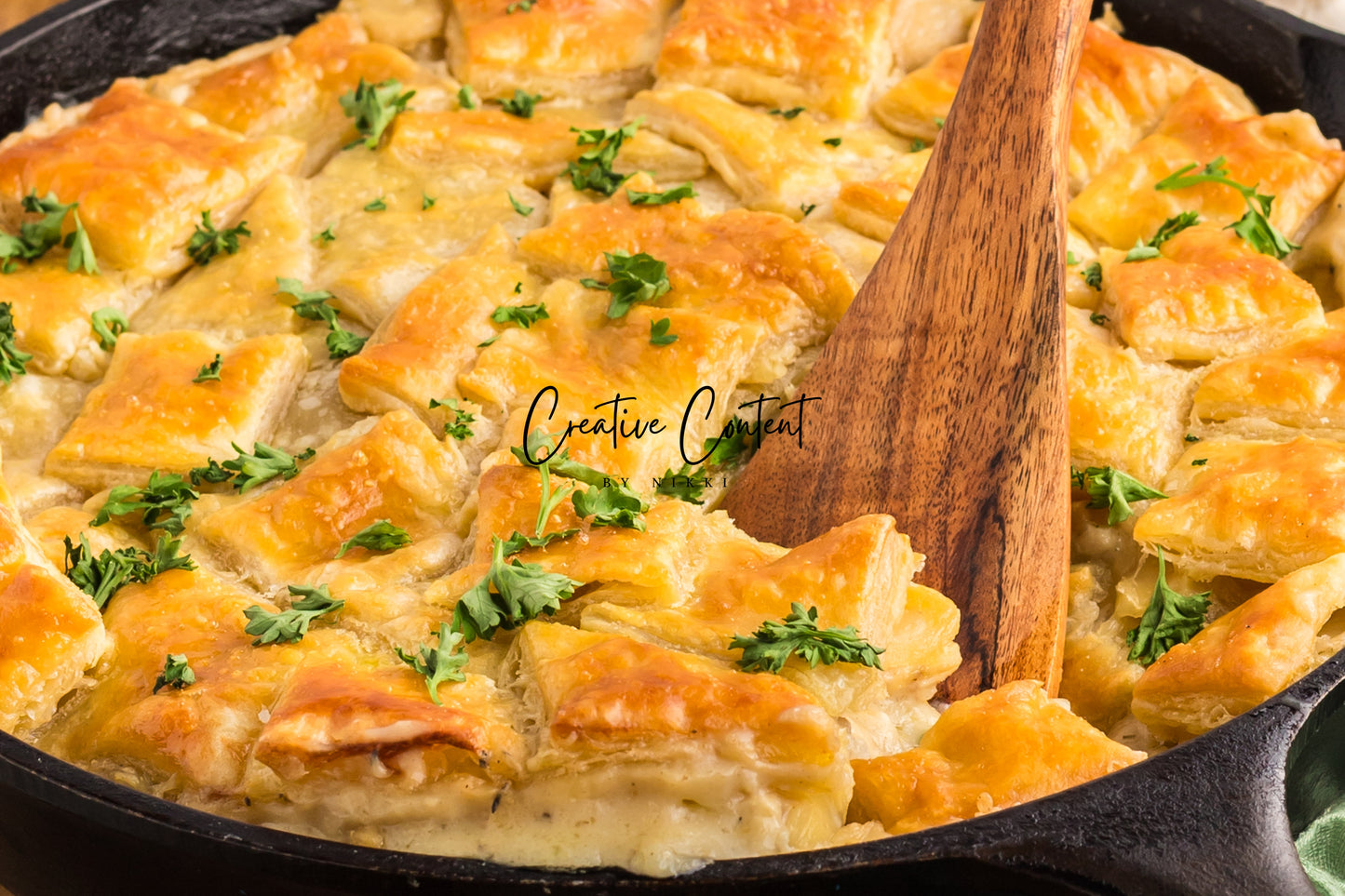 Chicken Pot Pie and Puff Pastry - Exclusive