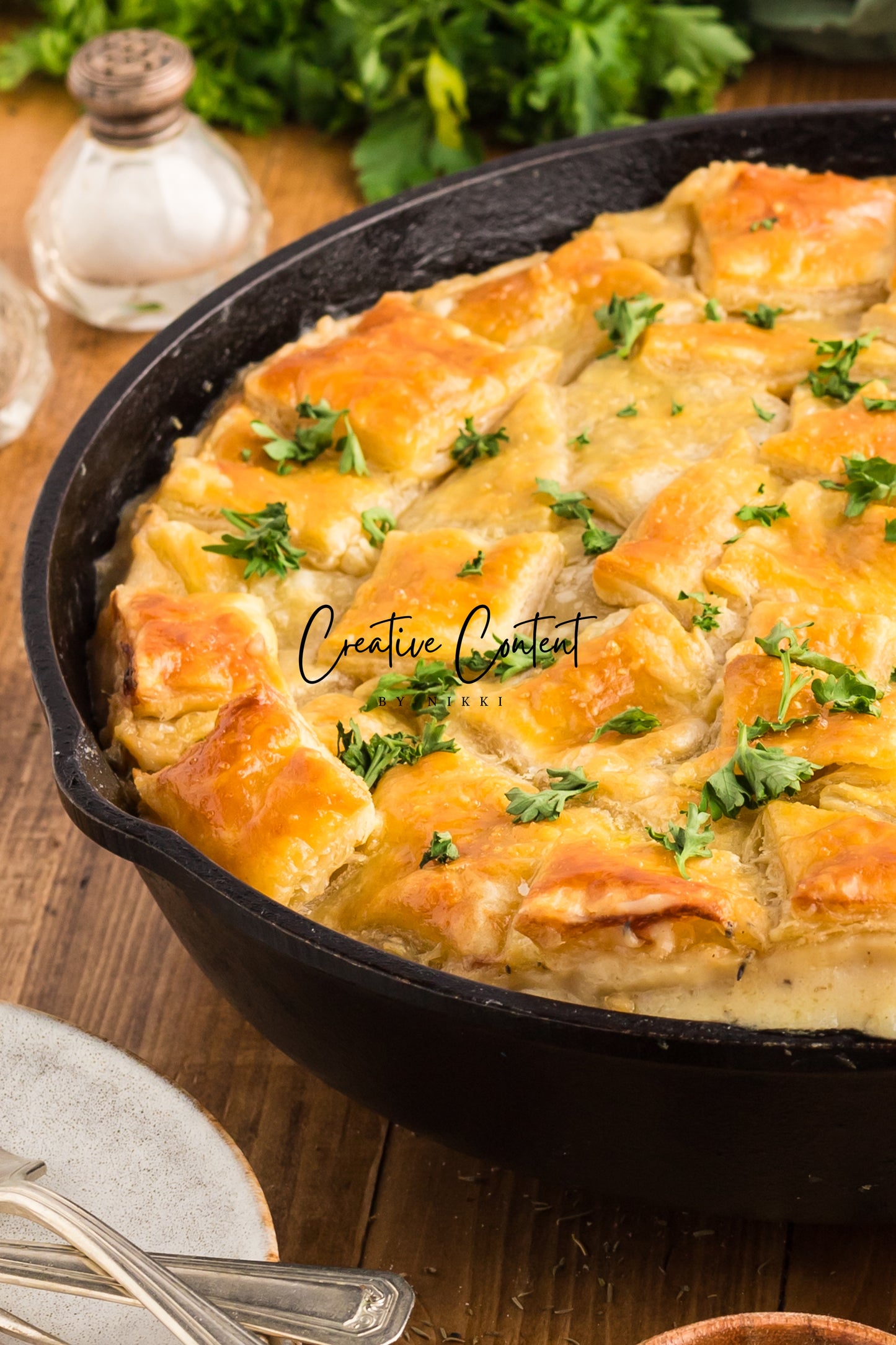 Chicken Pot Pie and Puff Pastry - Exclusive