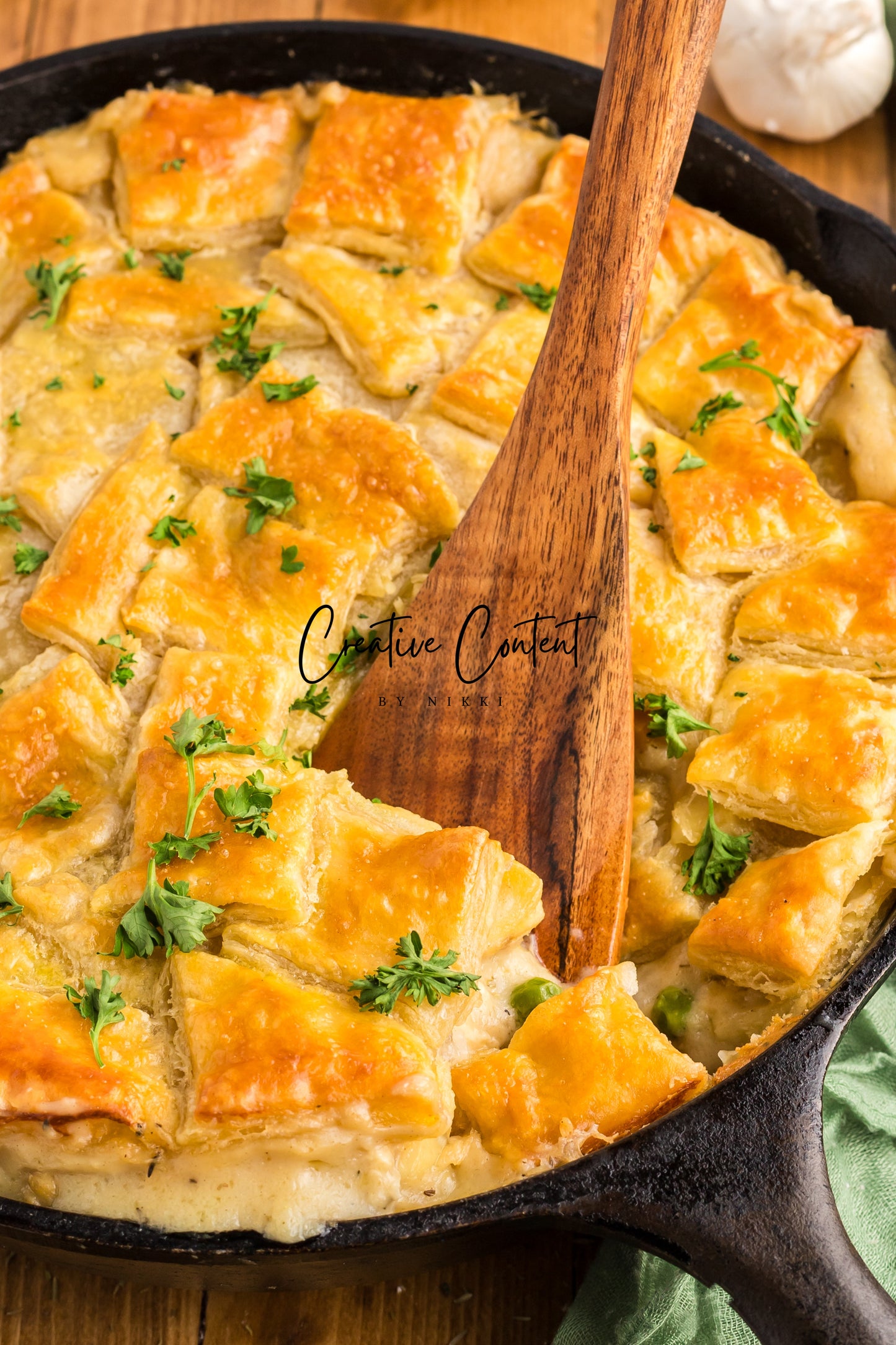 Chicken Pot Pie and Puff Pastry - Exclusive