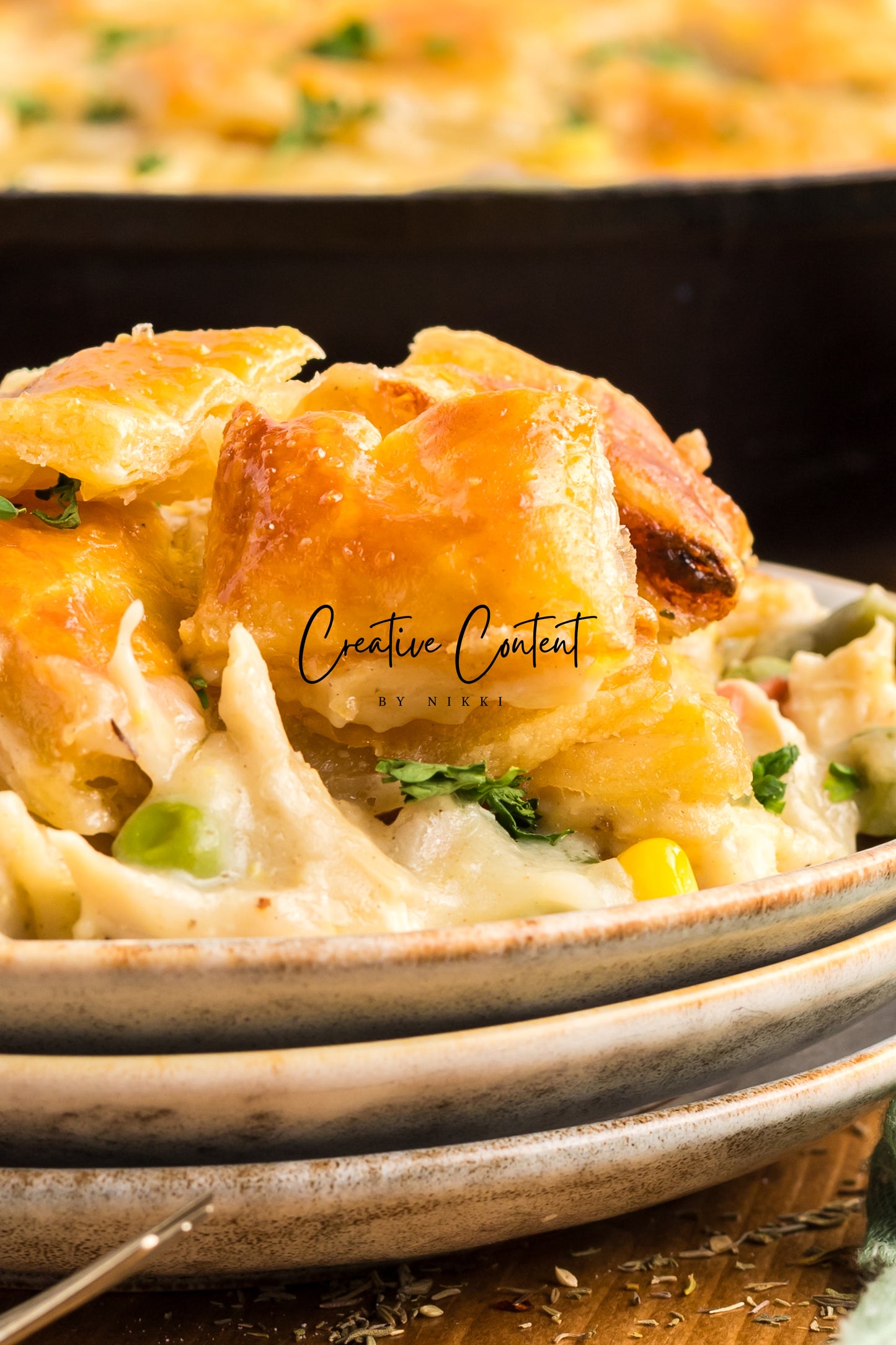 Chicken Pot Pie and Puff Pastry - Exclusive
