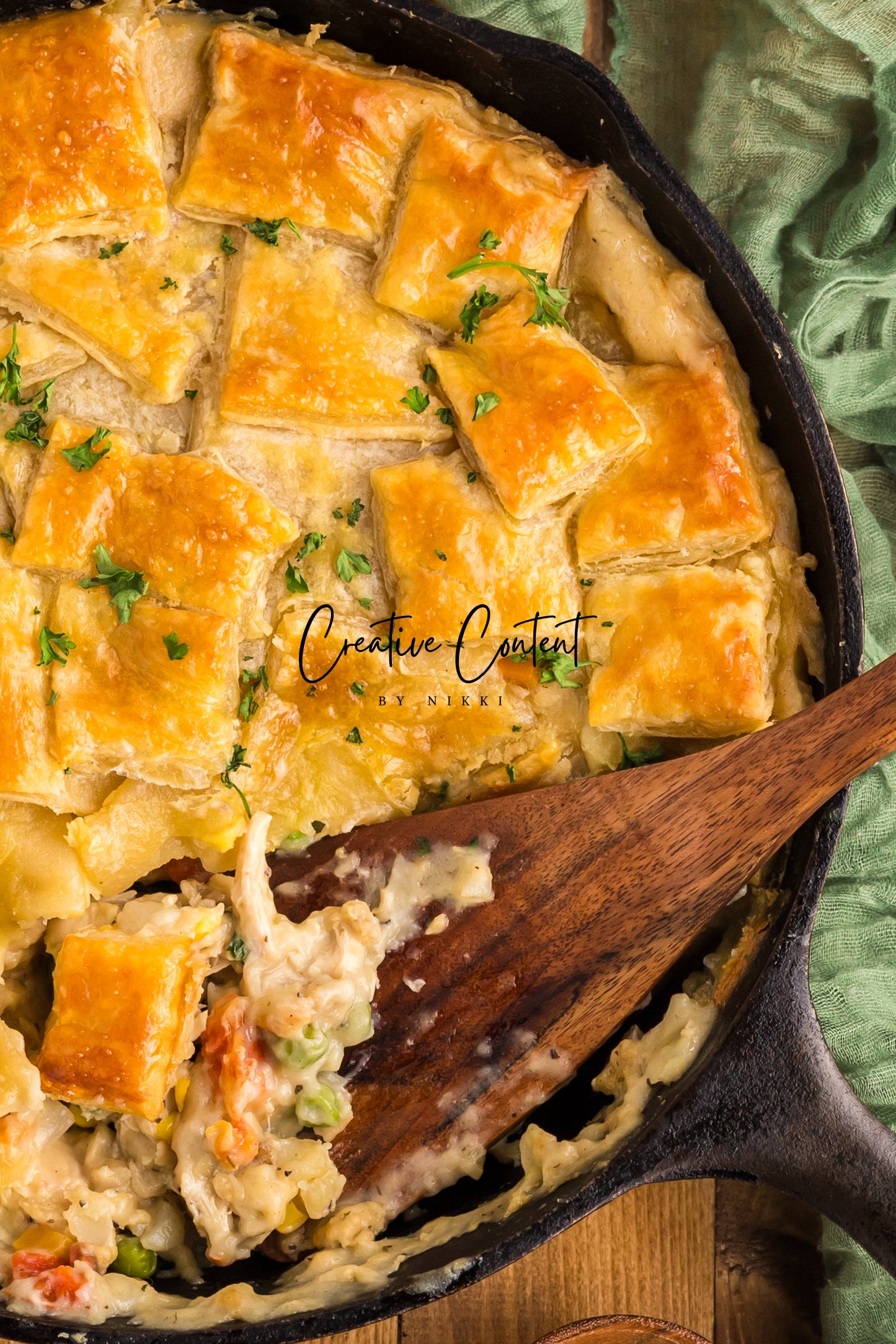 Chicken Pot Pie and Puff Pastry - Exclusive