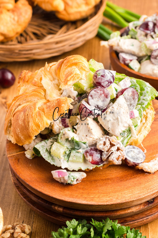 Chicken Salad with Grapes and Walnuts - Set 2 of 2