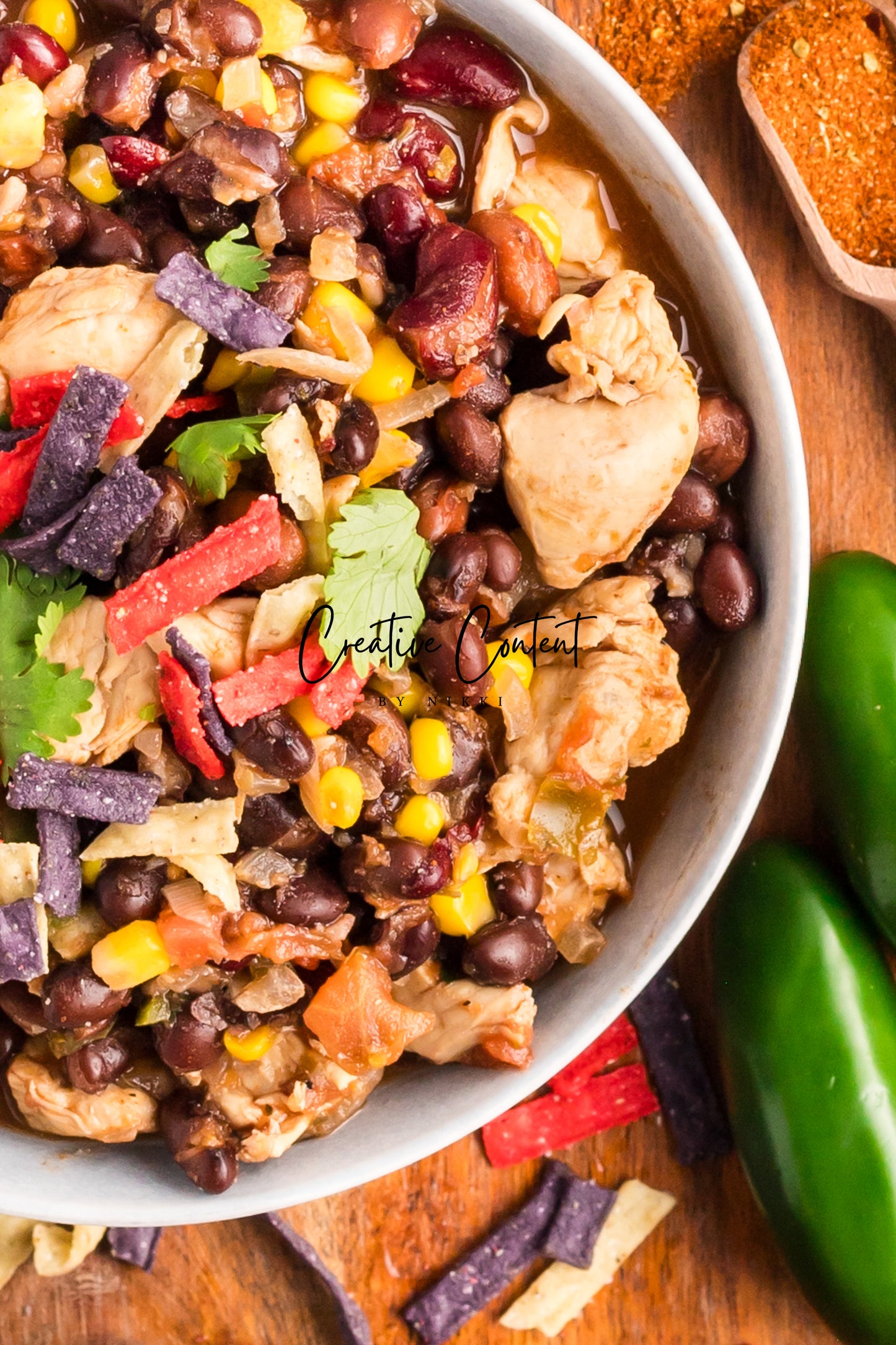 Chicken Taco Soup - Set 1 of 2