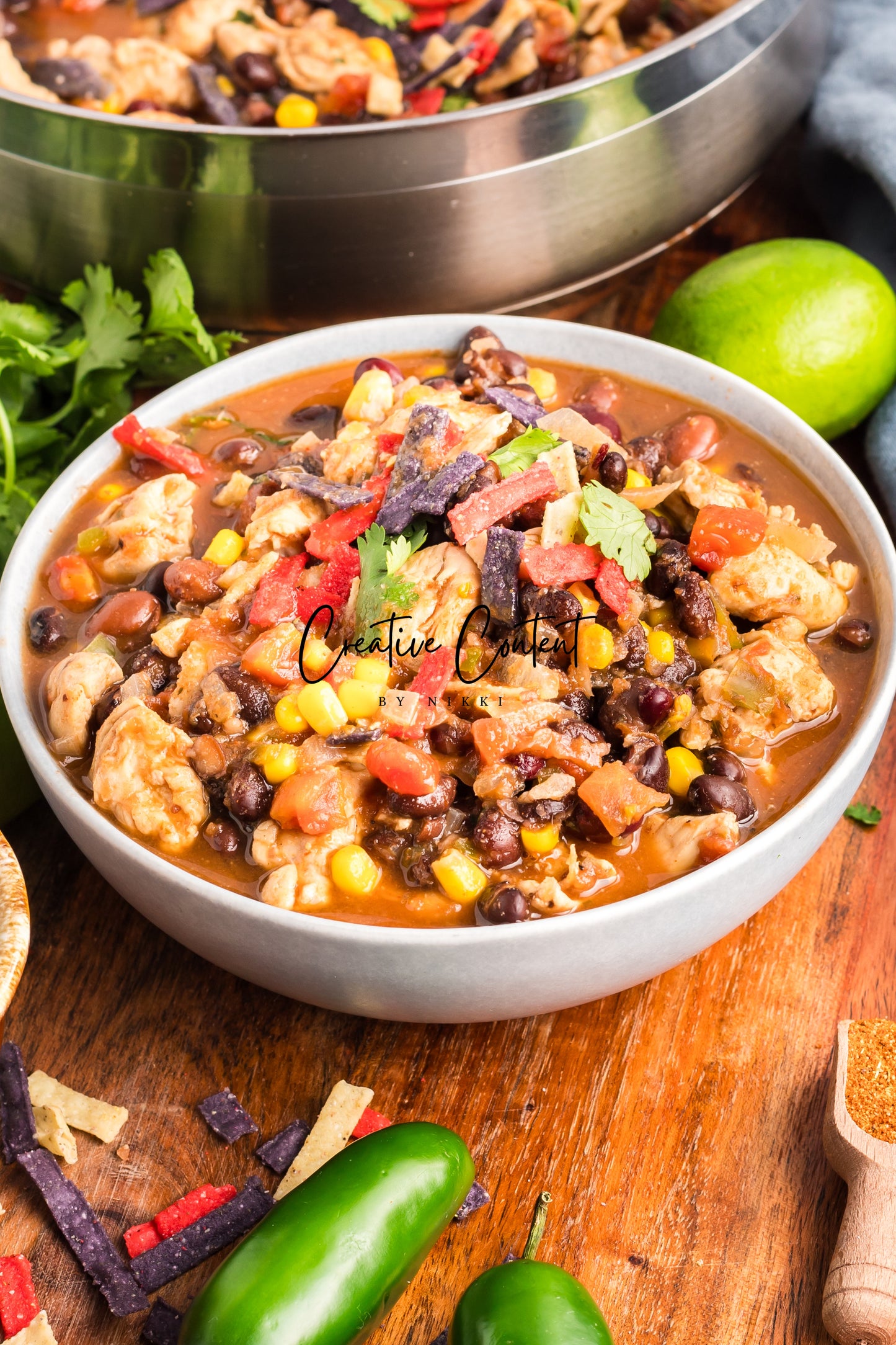 Chicken Taco Soup - Set 1 of 2