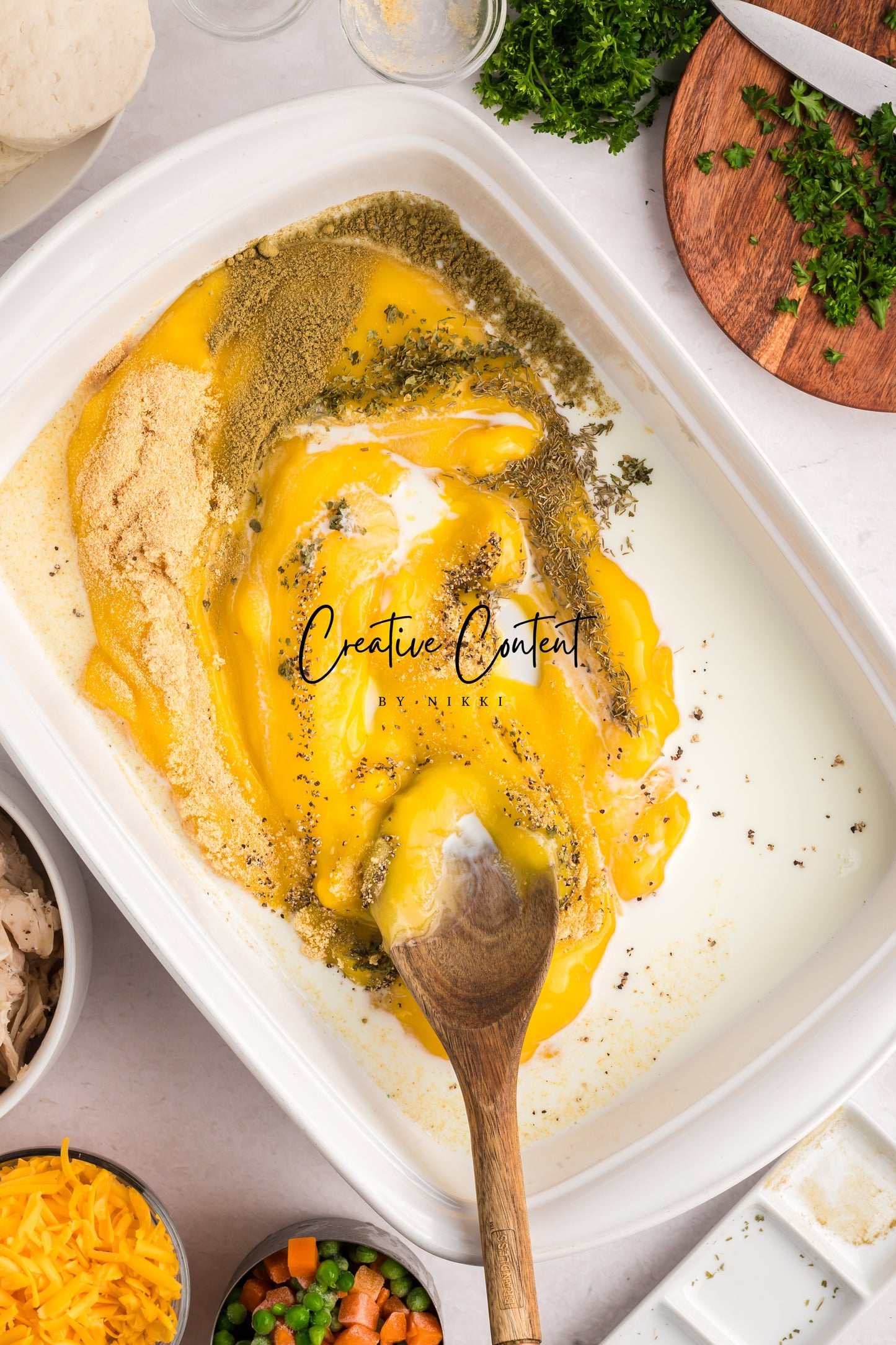 Chicken and Biscuit Casserole - Exclusive
