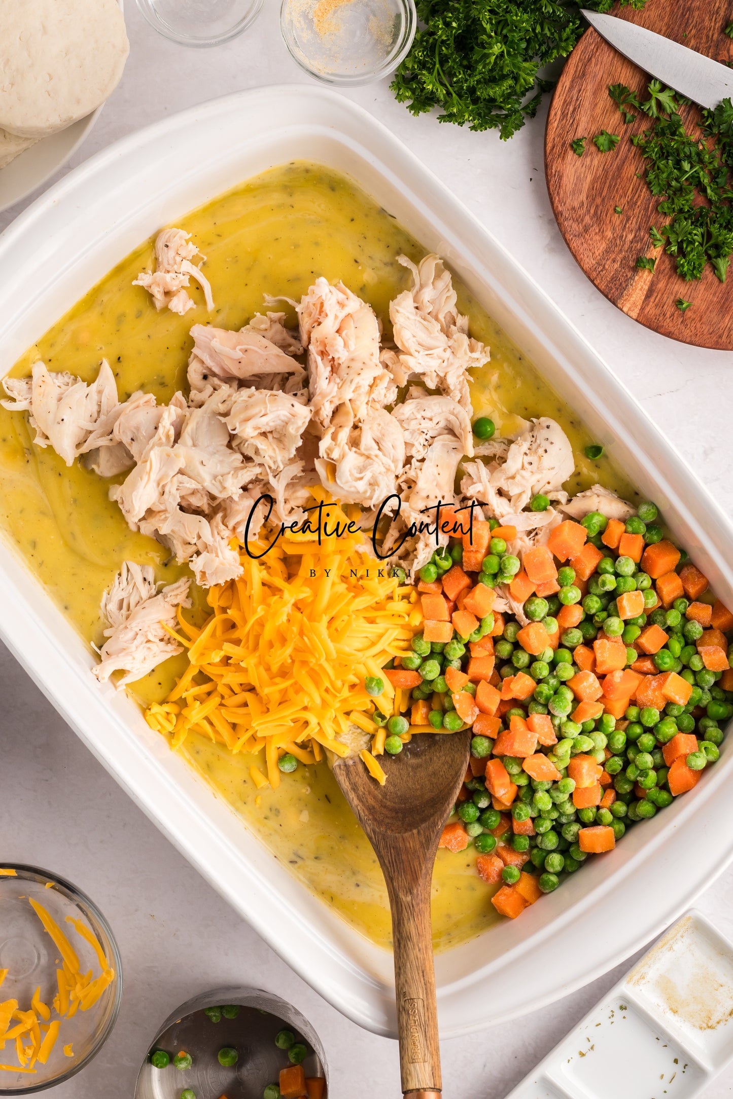 Chicken and Biscuit Casserole - Exclusive