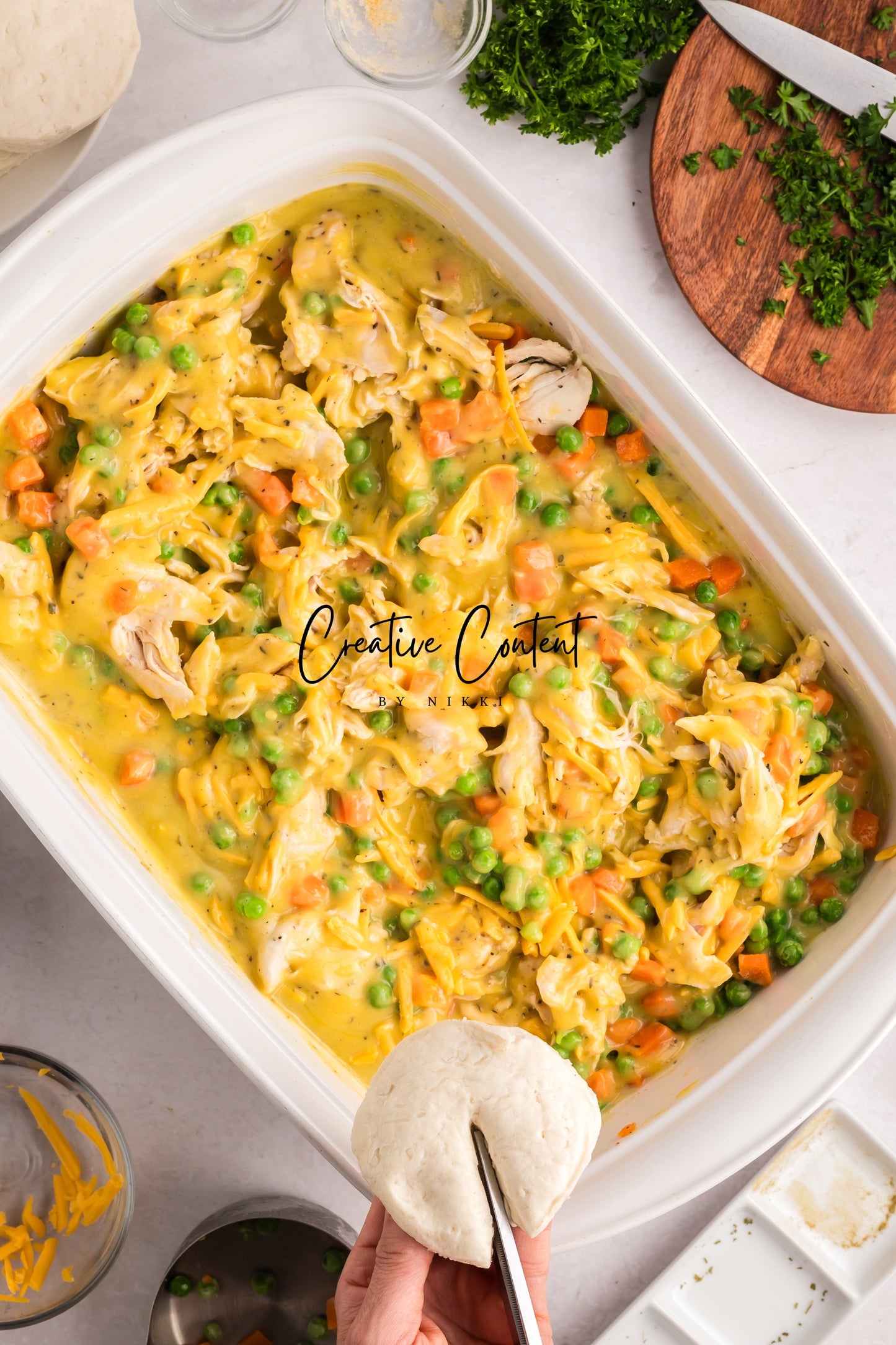 Chicken and Biscuit Casserole - Exclusive