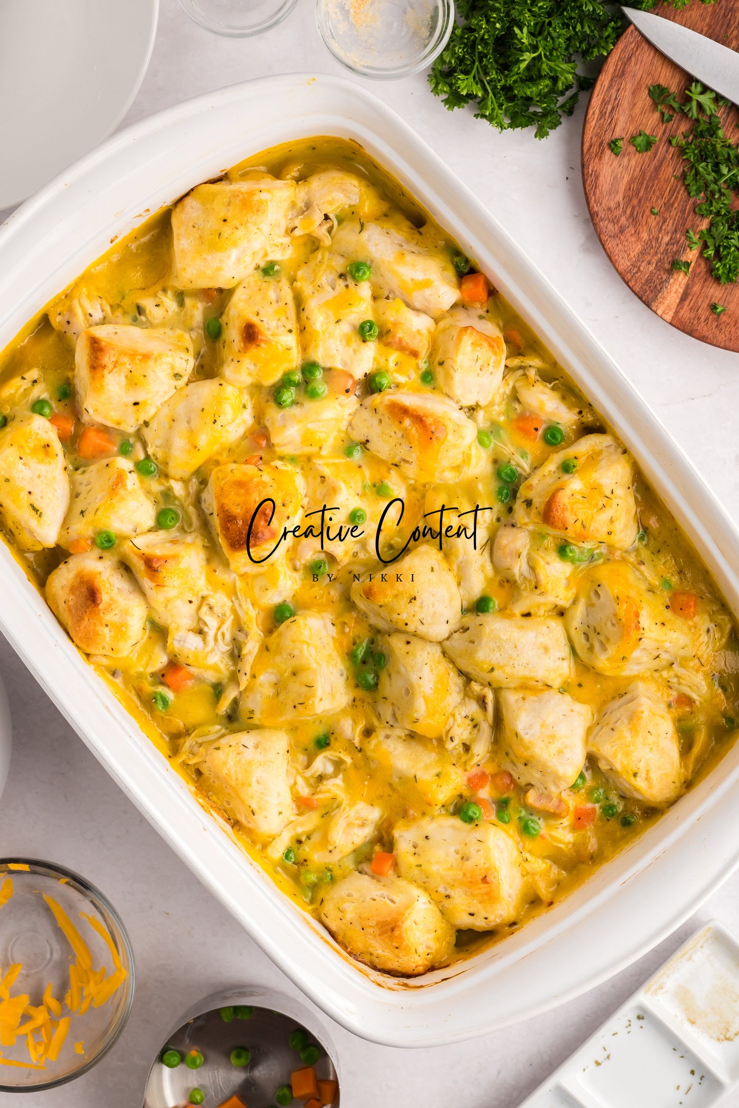 Chicken and Biscuit Casserole - Exclusive