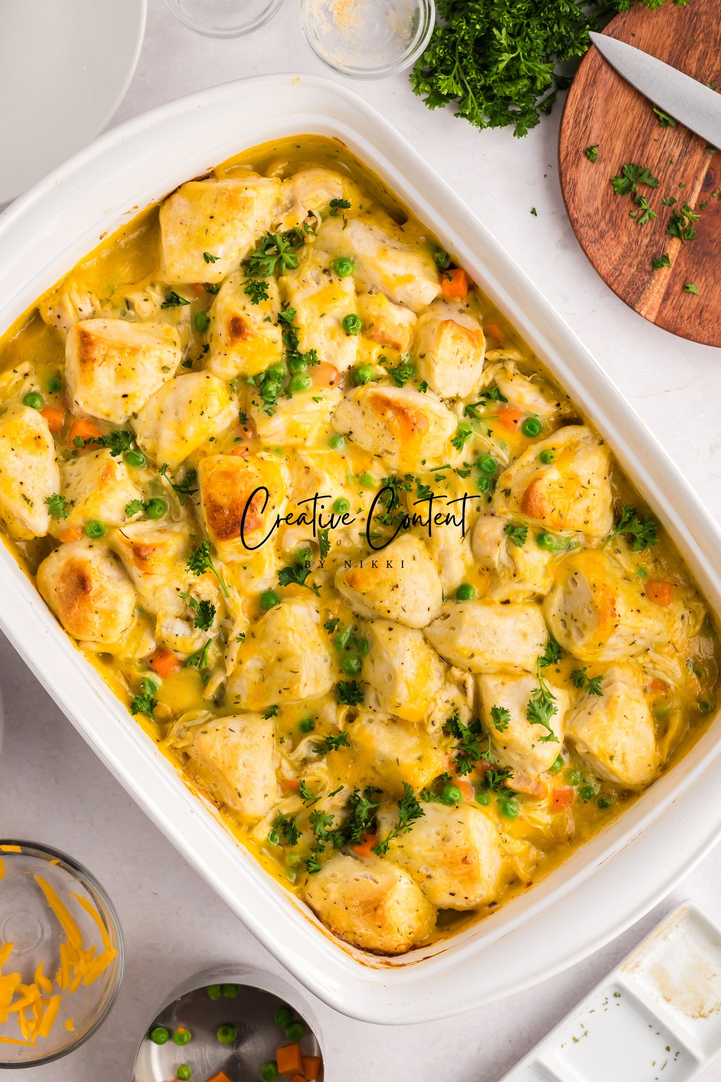 Chicken and Biscuit Casserole - Exclusive