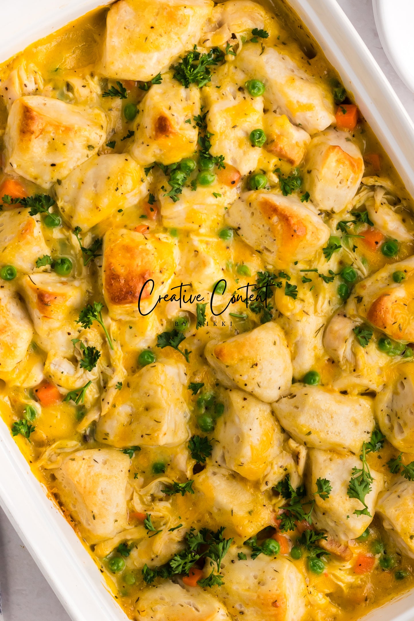 Chicken and Biscuit Casserole - Exclusive