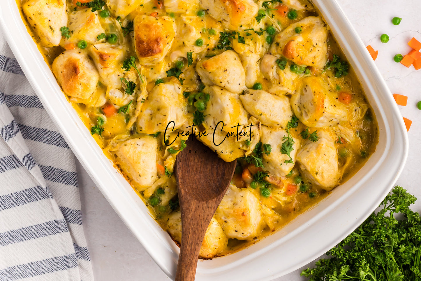 Chicken and Biscuit Casserole - Exclusive