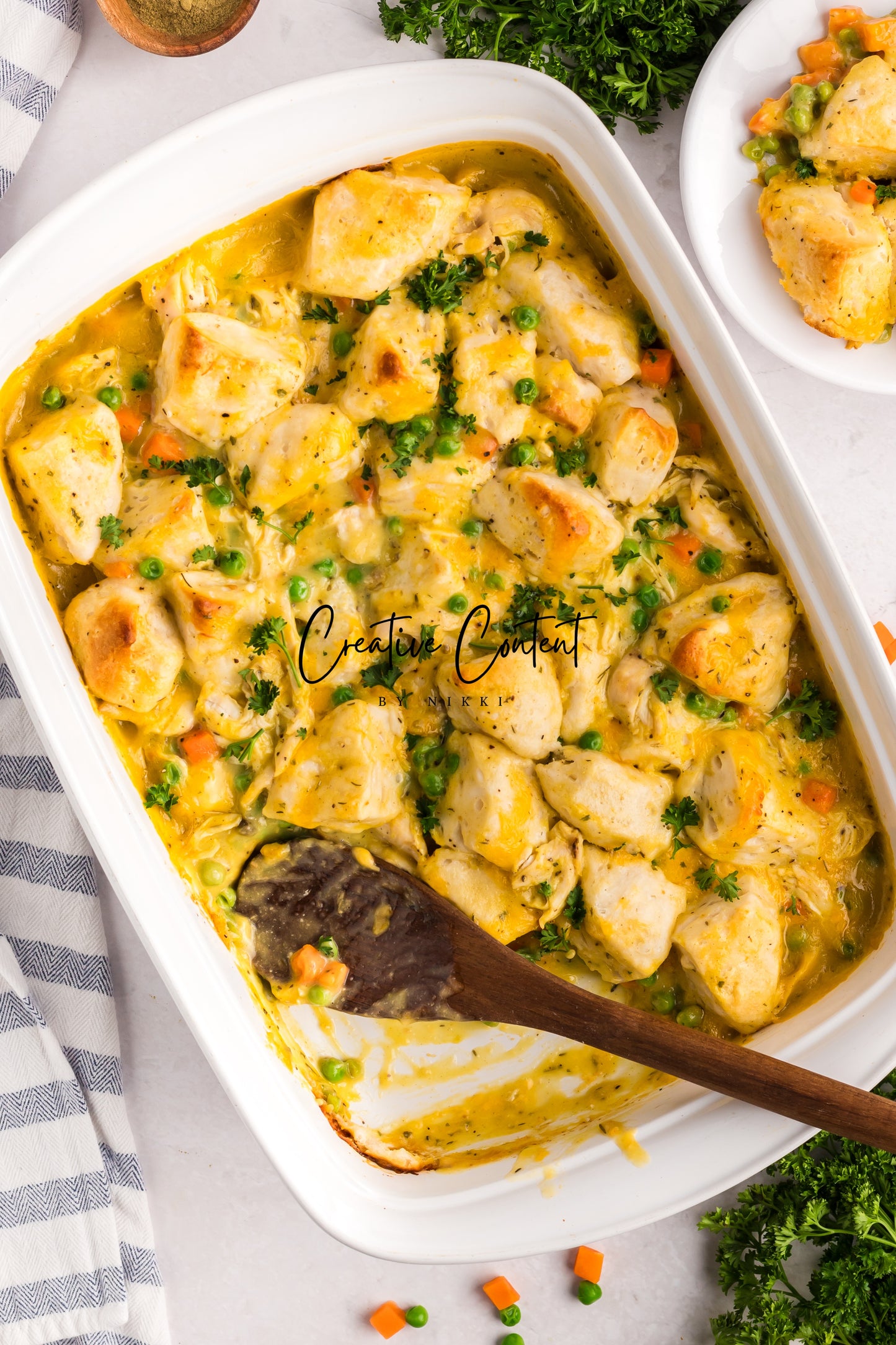 Chicken and Biscuit Casserole - Exclusive