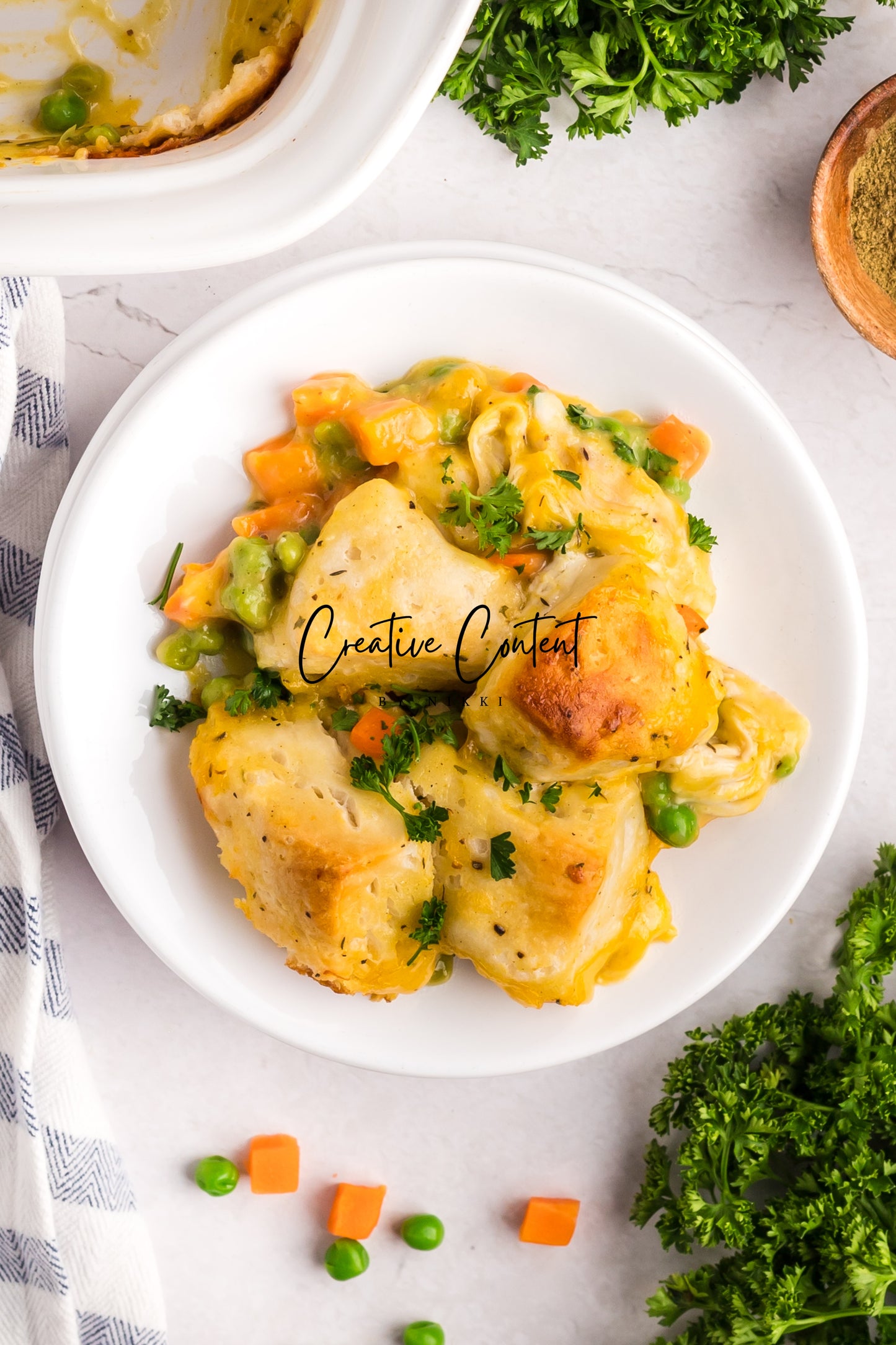 Chicken and Biscuit Casserole - Exclusive