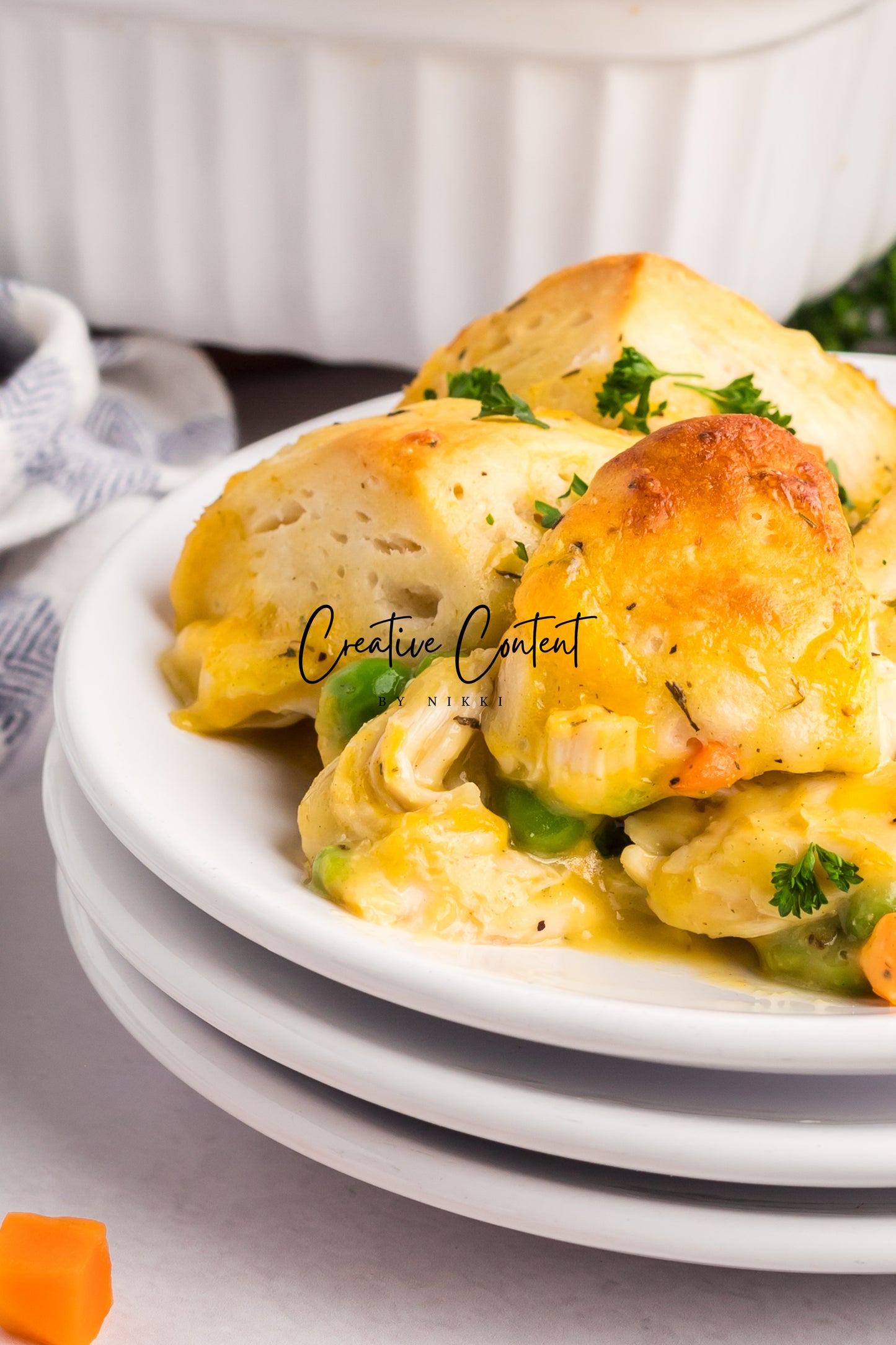 Chicken and Biscuit Casserole - Exclusive