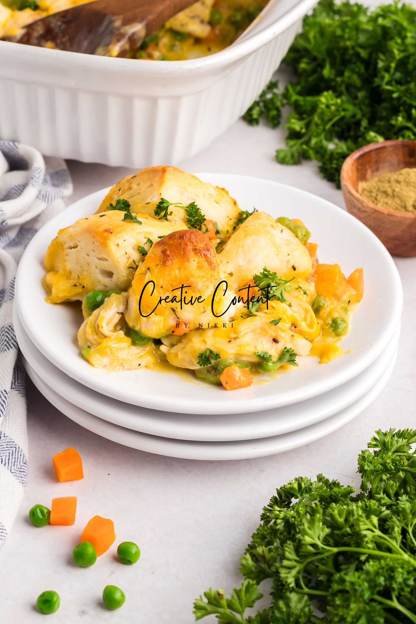 Chicken and Biscuit Casserole - Exclusive