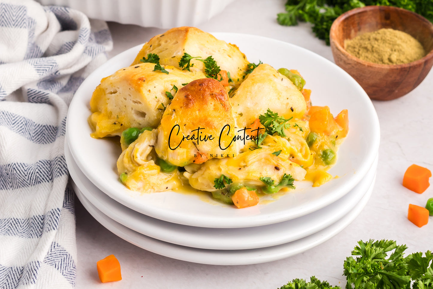 Chicken and Biscuit Casserole - Exclusive