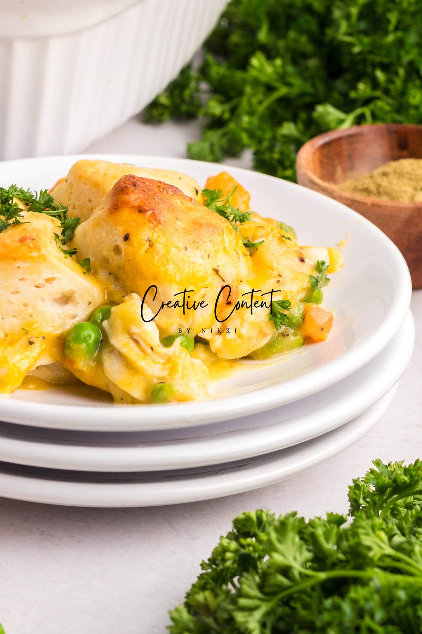 Chicken and Biscuit Casserole - Exclusive