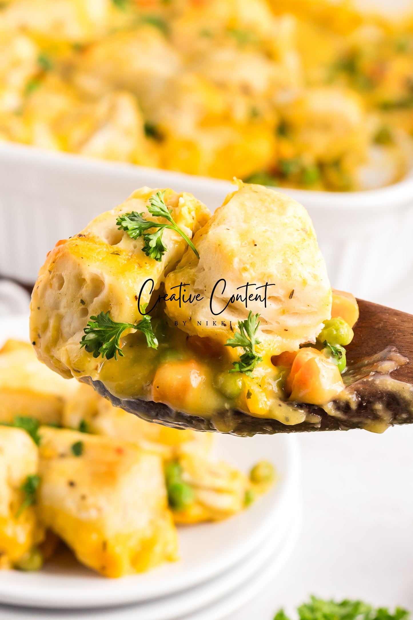 Chicken and Biscuit Casserole - Exclusive