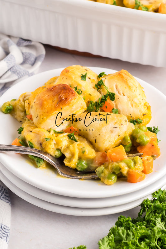 Chicken and Biscuit Casserole - Exclusive