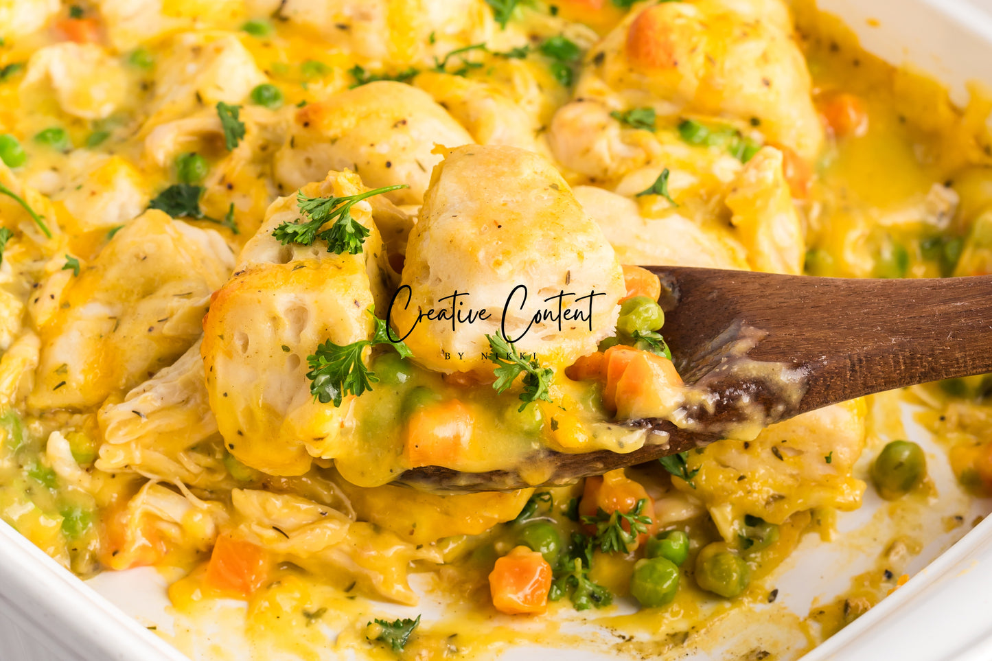 Chicken and Biscuit Casserole - Exclusive