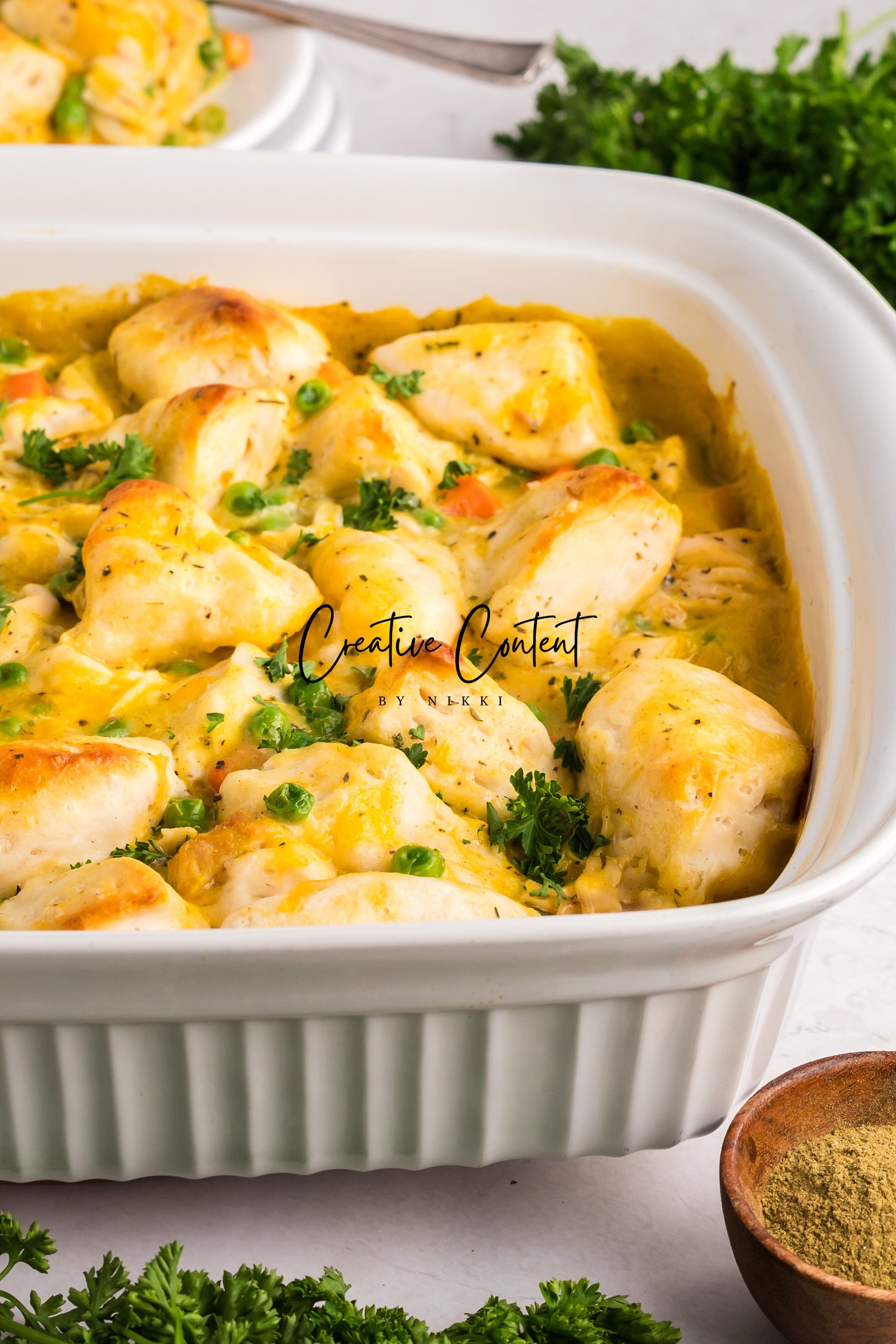 Chicken and Biscuit Casserole - Exclusive