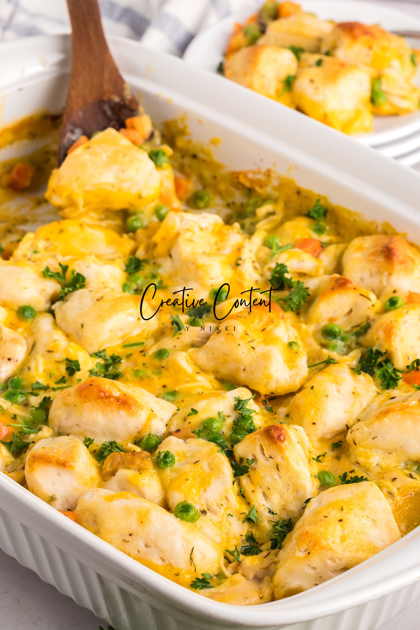 Chicken and Biscuit Casserole - Exclusive