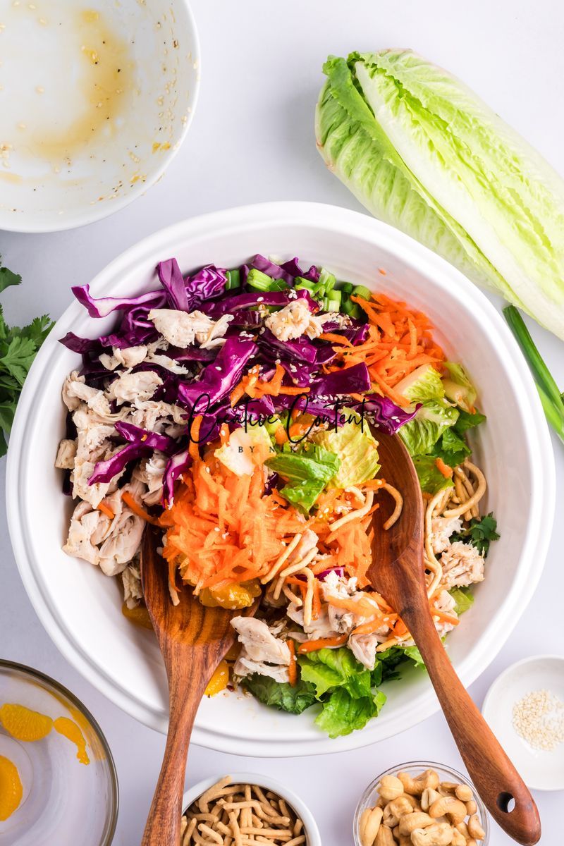 Chinese Chicken Salad With Mandarin Oranges (32 hero shots) - Exclusive